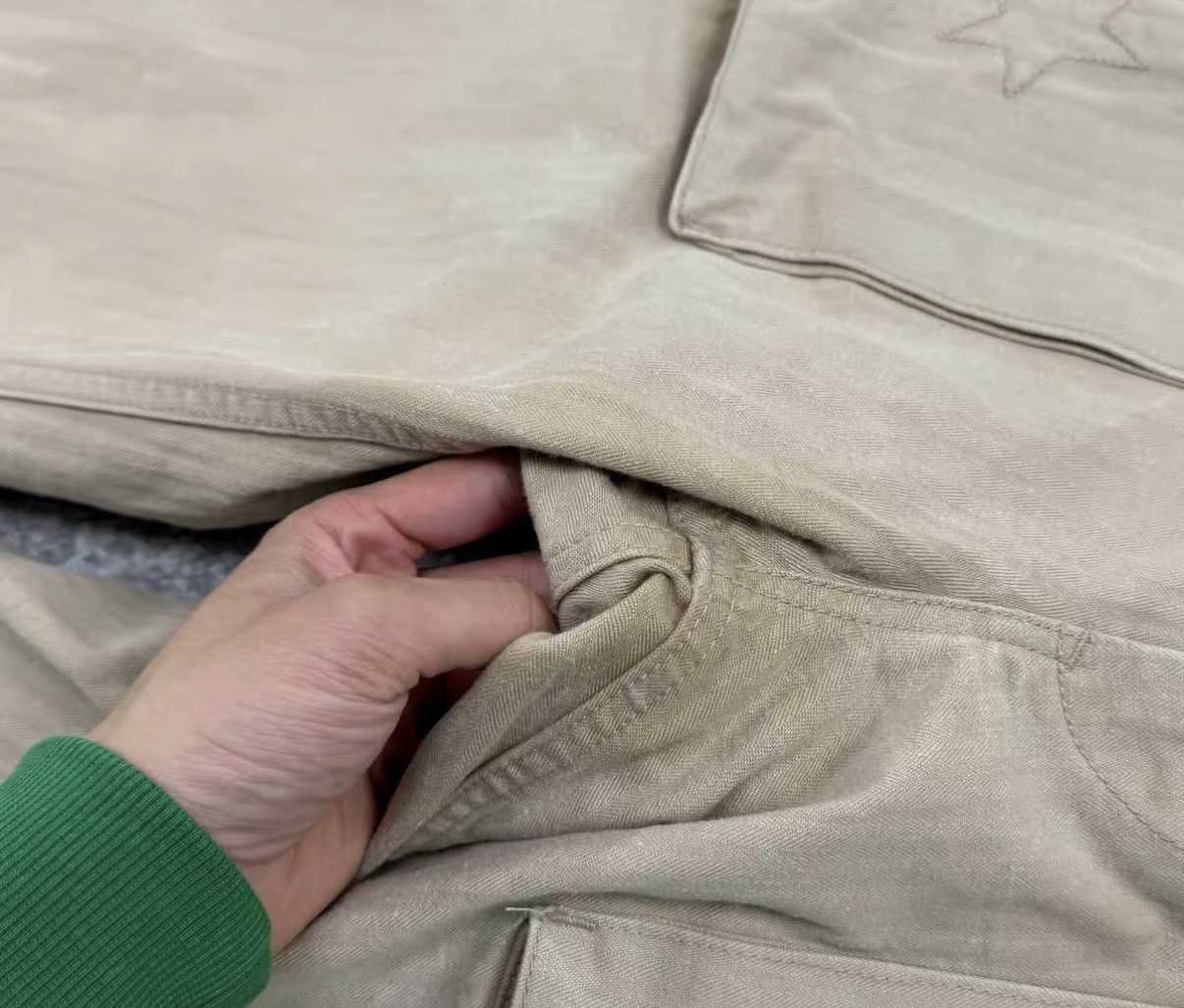Bape BAPE Herringbone Cargo Pants J16 Size US 34 / EU 50 - 5 Thumbnail