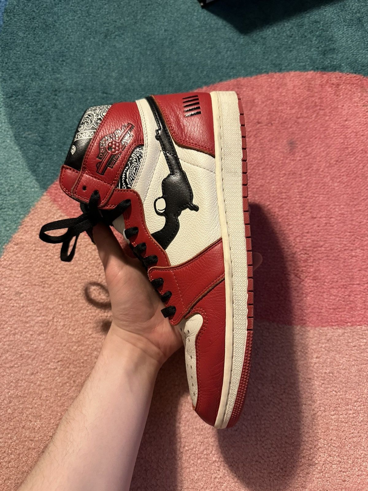 Fugazi Fugazi One in the Chamber Chicago Colorway Size US 12 / EU 45 - 11 Thumbnail