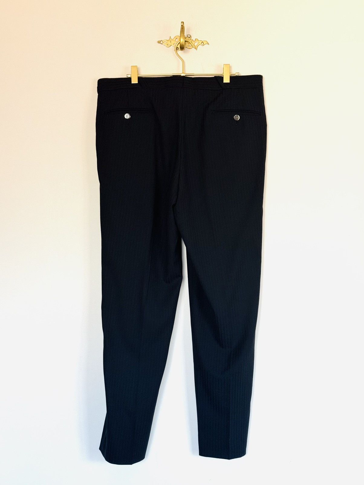 Thierry Mugler Vintage Thierry Mugler black slacks sz 52 Size 52R - 5 Thumbnail