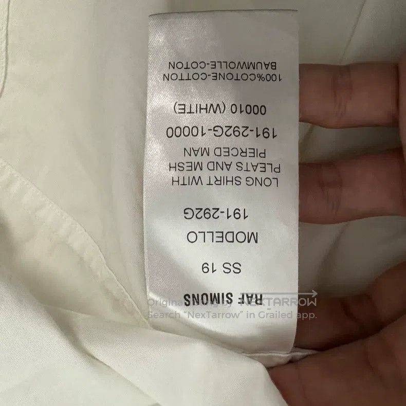 Raf Simons Raf Simons 2019ss human face shirt Size US M / EU 48-50 / 2 - 4 Thumbnail