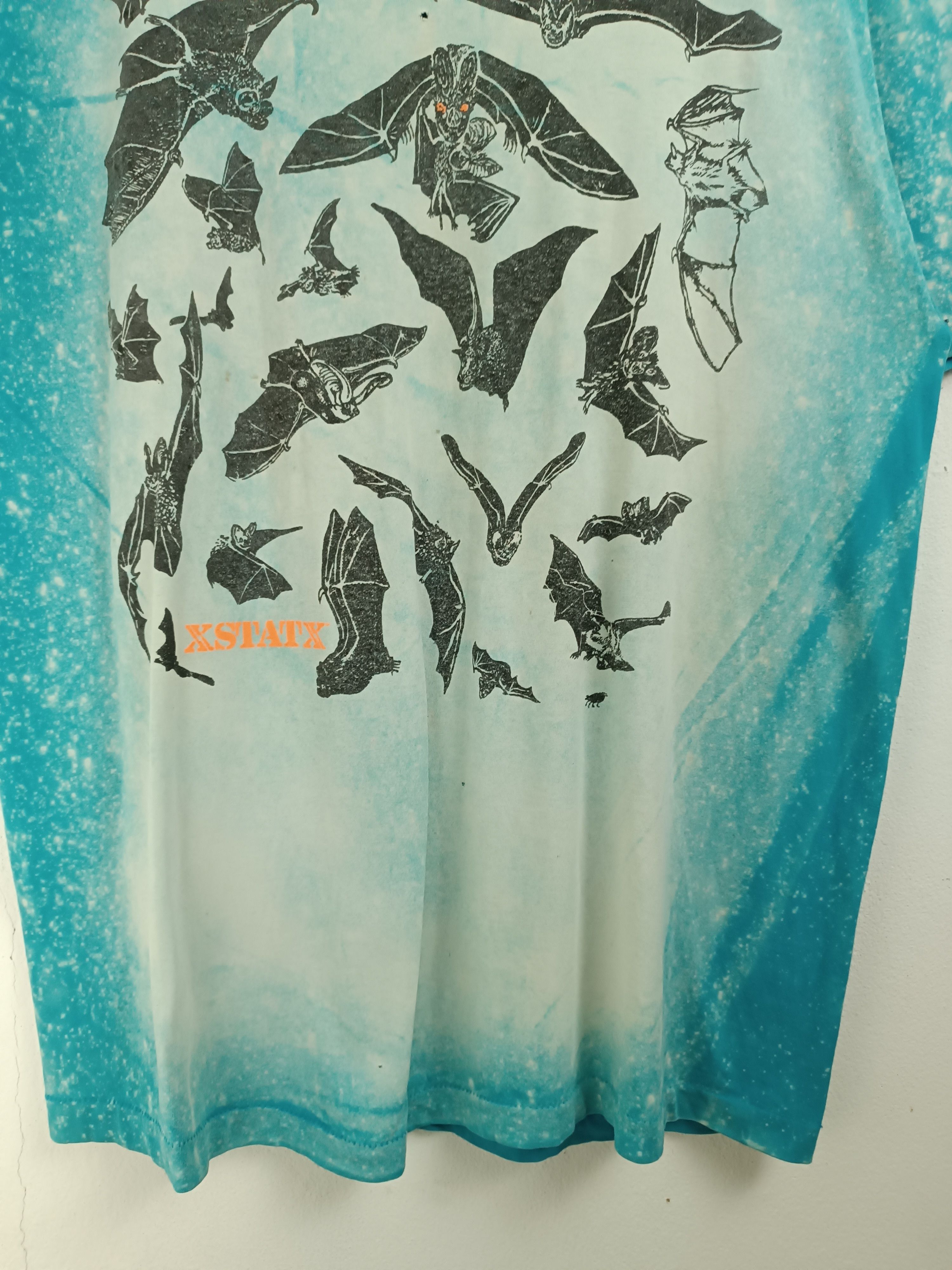 Other THRASHED FADED VINTAGE 90'S XSTATX BAT FAM VAMPIRE VERY RARE Size US XL / EU 56 / 4 - 7 Thumbnail