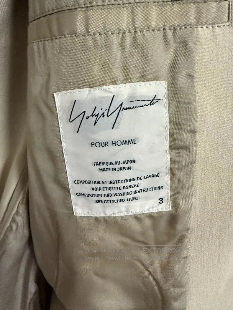 Yohji Yamamoto Yohji Yamamoto POUR HOMME Silk Blazer. Size US S / EU 44-46 / 1 - 4 Thumbnail