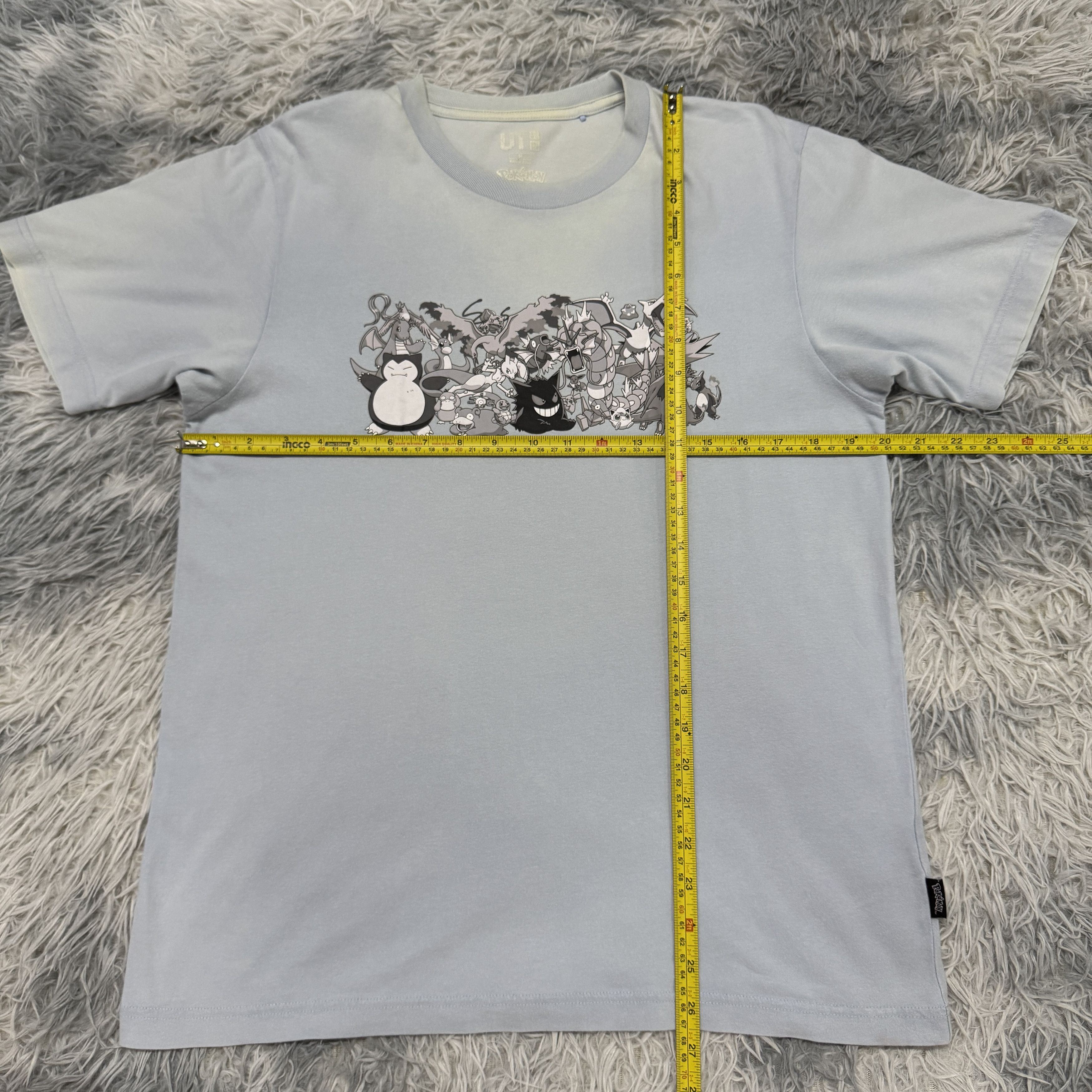 Anime Japanese Anime Pokemon All Character Monster Sunfaded Tee Size US M / EU 48-50 / 2 - 5 Thumbnail