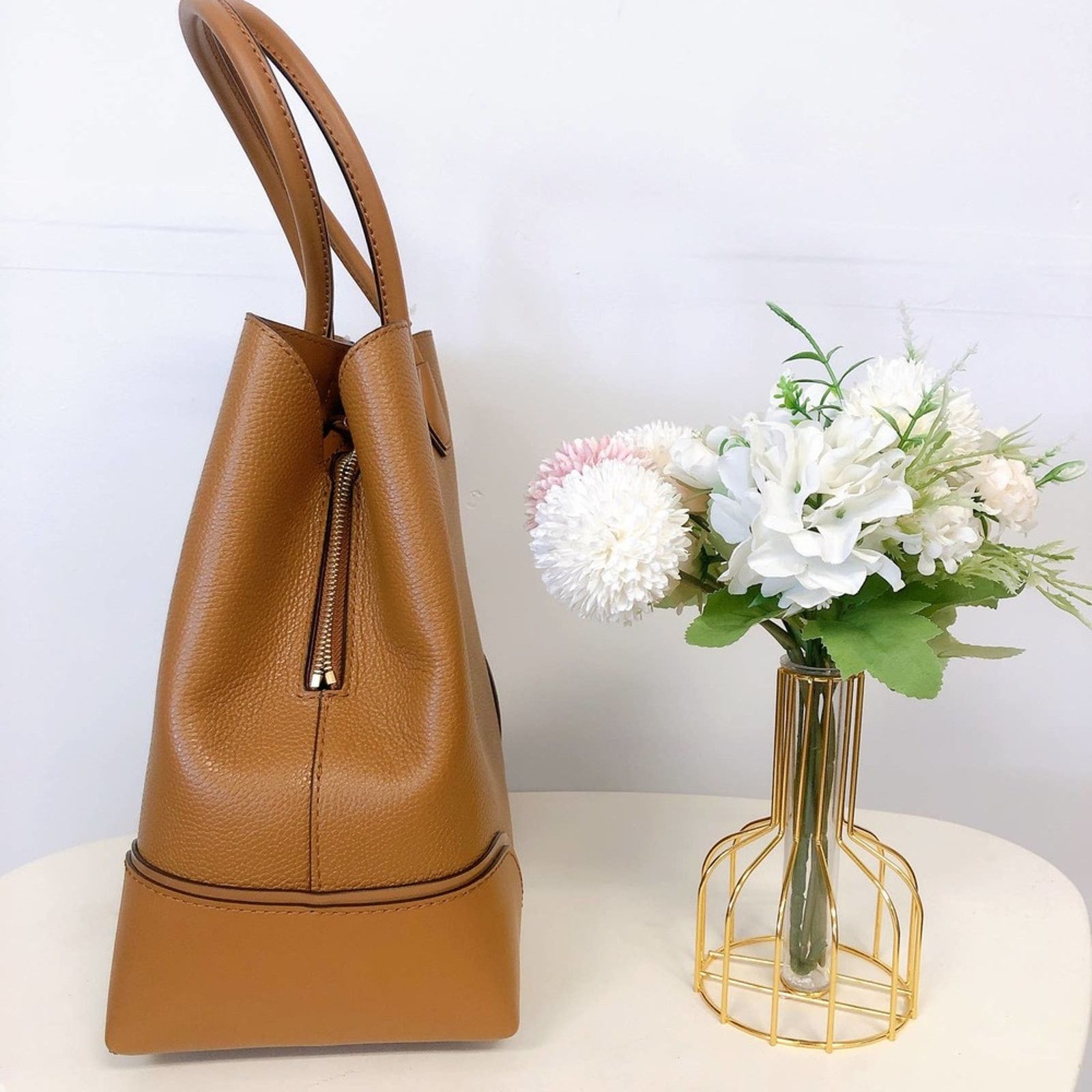 Michael Kors MICHAEL KORS 30H7GZ5T7A Mercer Gallery Large Leather Satchel Size ONE SIZE - 4 Thumbnail