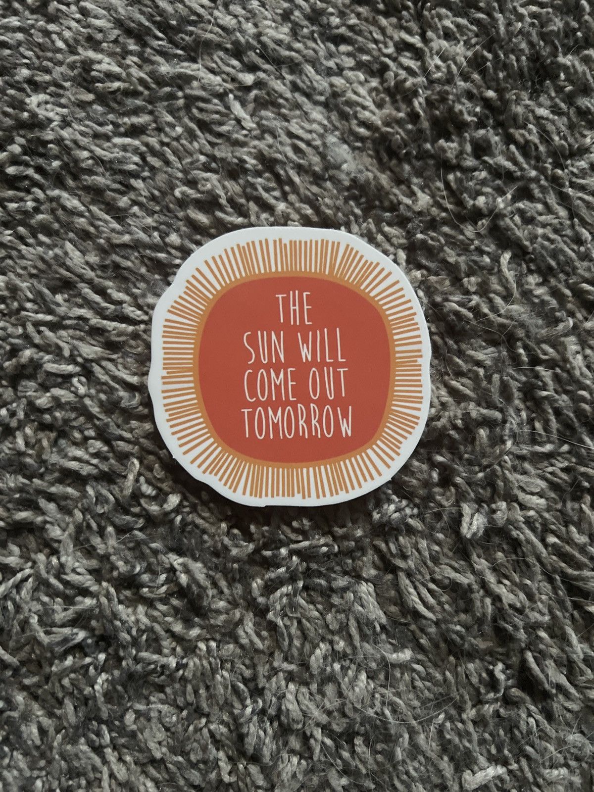 Hypebeast × Vintage The Sun Will Come Out Tomorrow Sticker Size ONE SIZE - 1 Thumbnail