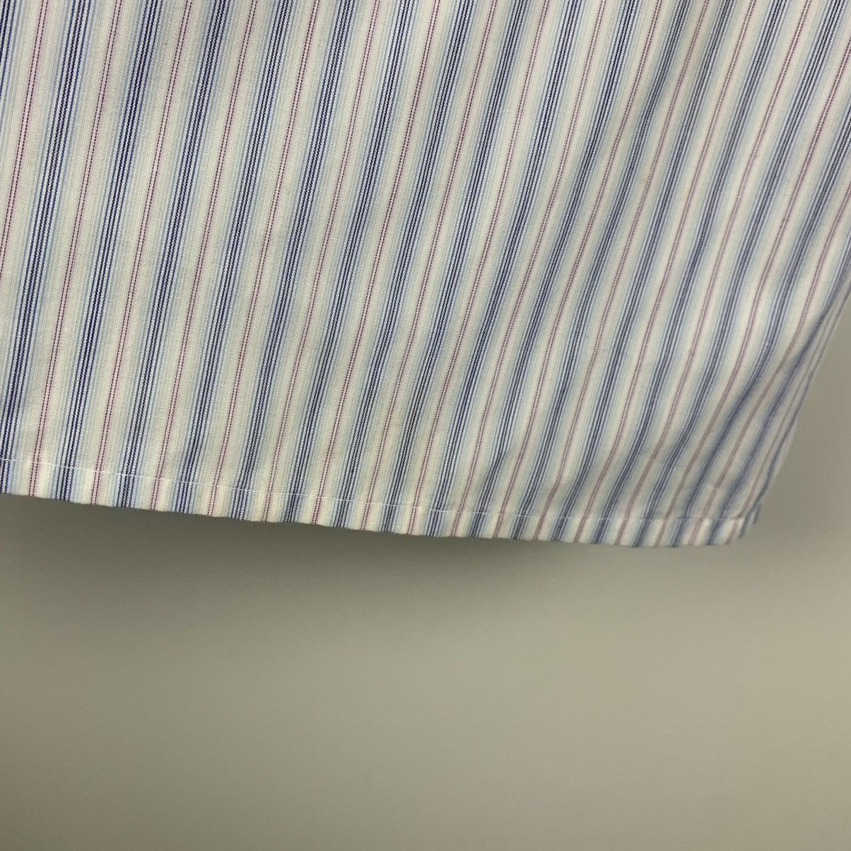 Yves Saint Laurent Vintage Yves Saint Laurent Striped Shirt Short Sleeve Size L Size US L / EU 52-54 / 3 - 24 Thumbnail