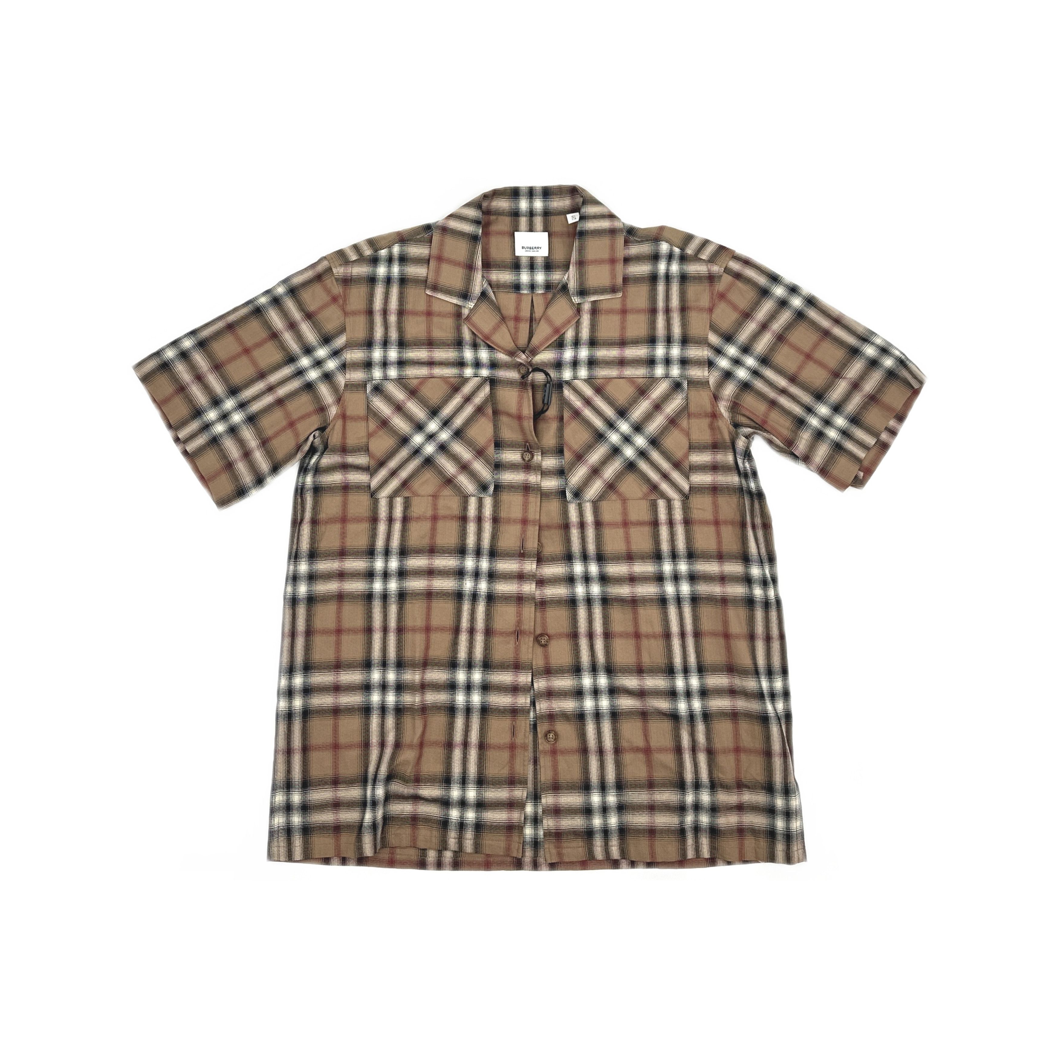 Burberry Burberry Check Bowling Shirt Size 4 Size S / US 4 / IT 40 - 1 Thumbnail