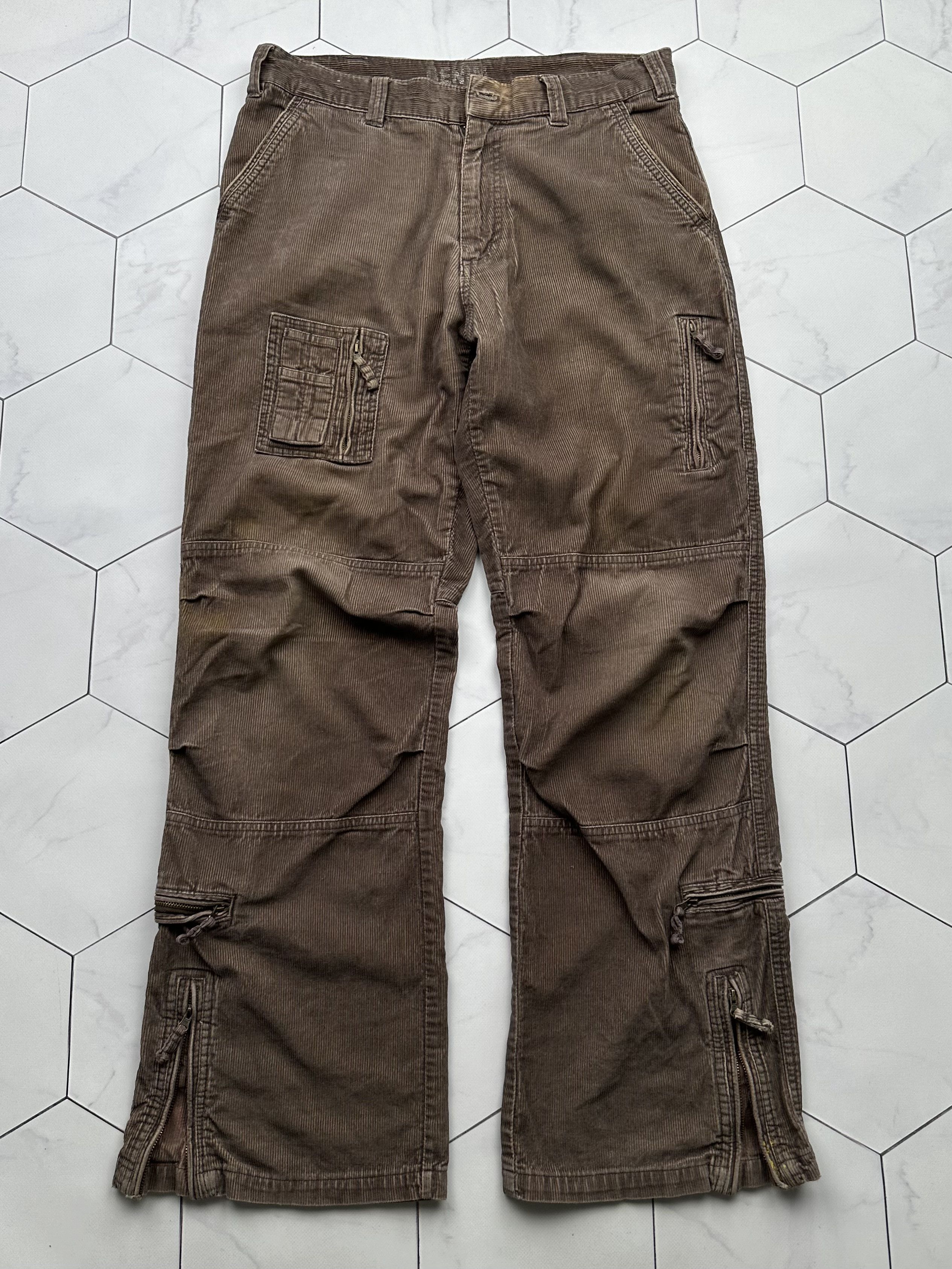 Stussy × Vintage vintage corduroy stussy cargo pants | Grailed