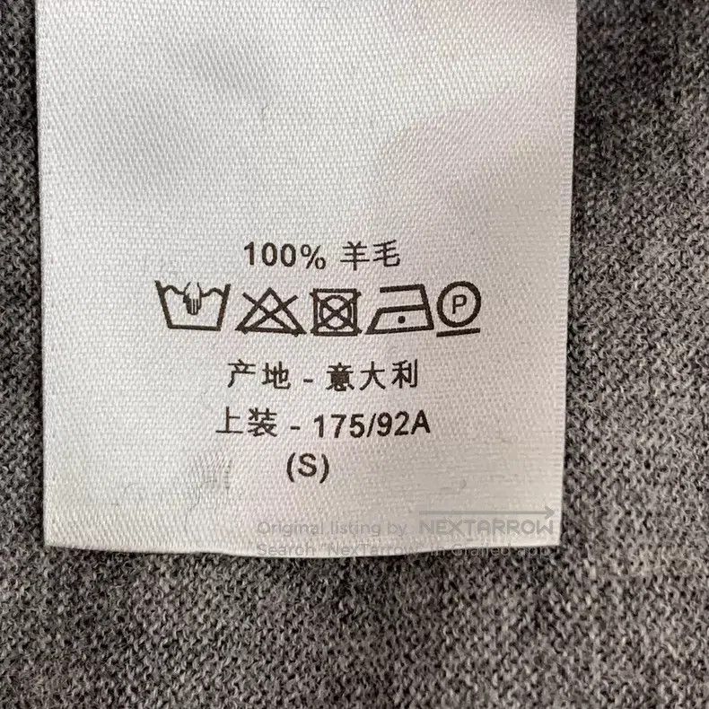 Dior Dior Dark gray bee embroidered wool V-neck single-breasted Size US S / EU 44-46 / 1 - 9 Thumbnail