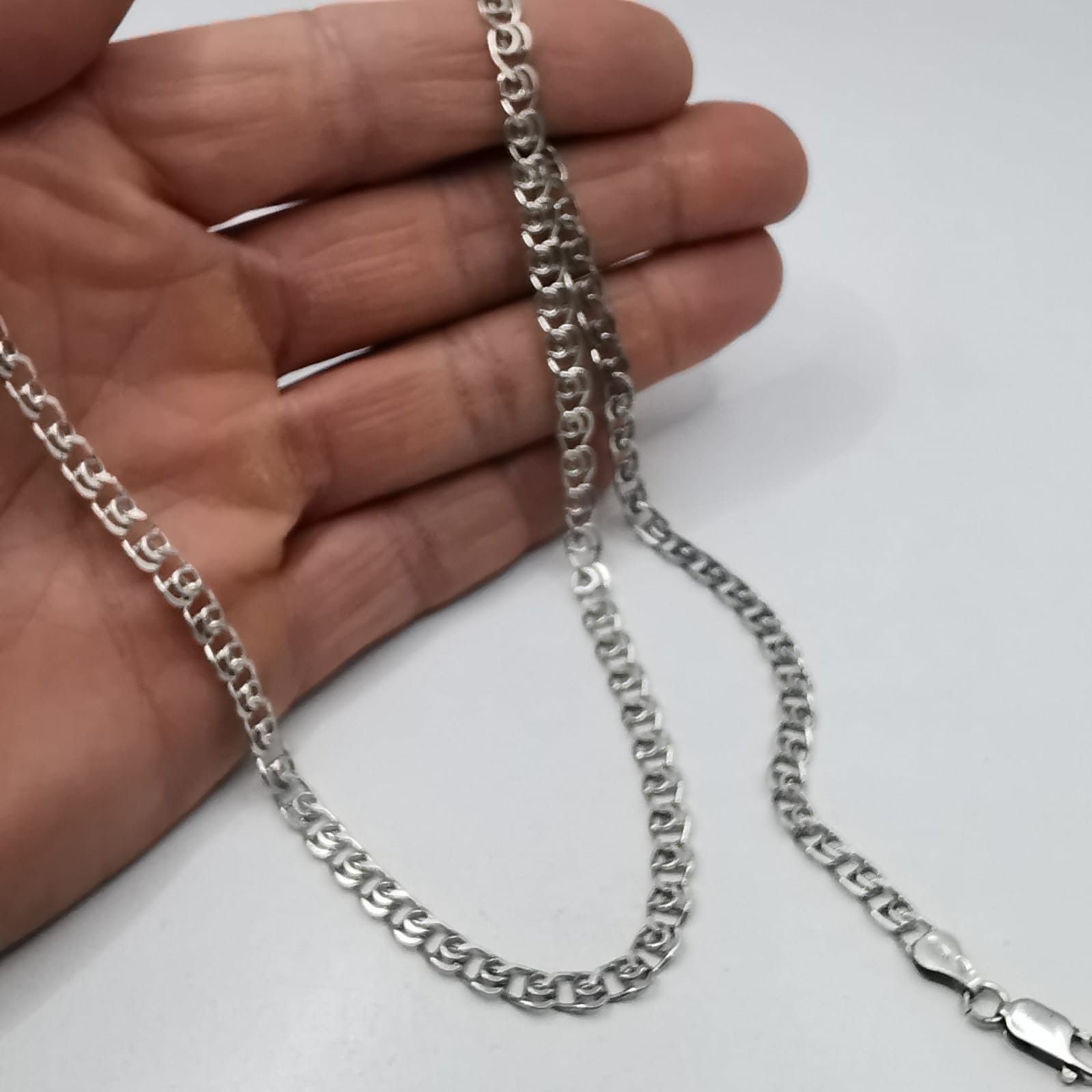 Vintage Vintage Jewelry Chain, 925 Sterling Silver, Signed 13,88g Size ONE SIZE - 7 Thumbnail