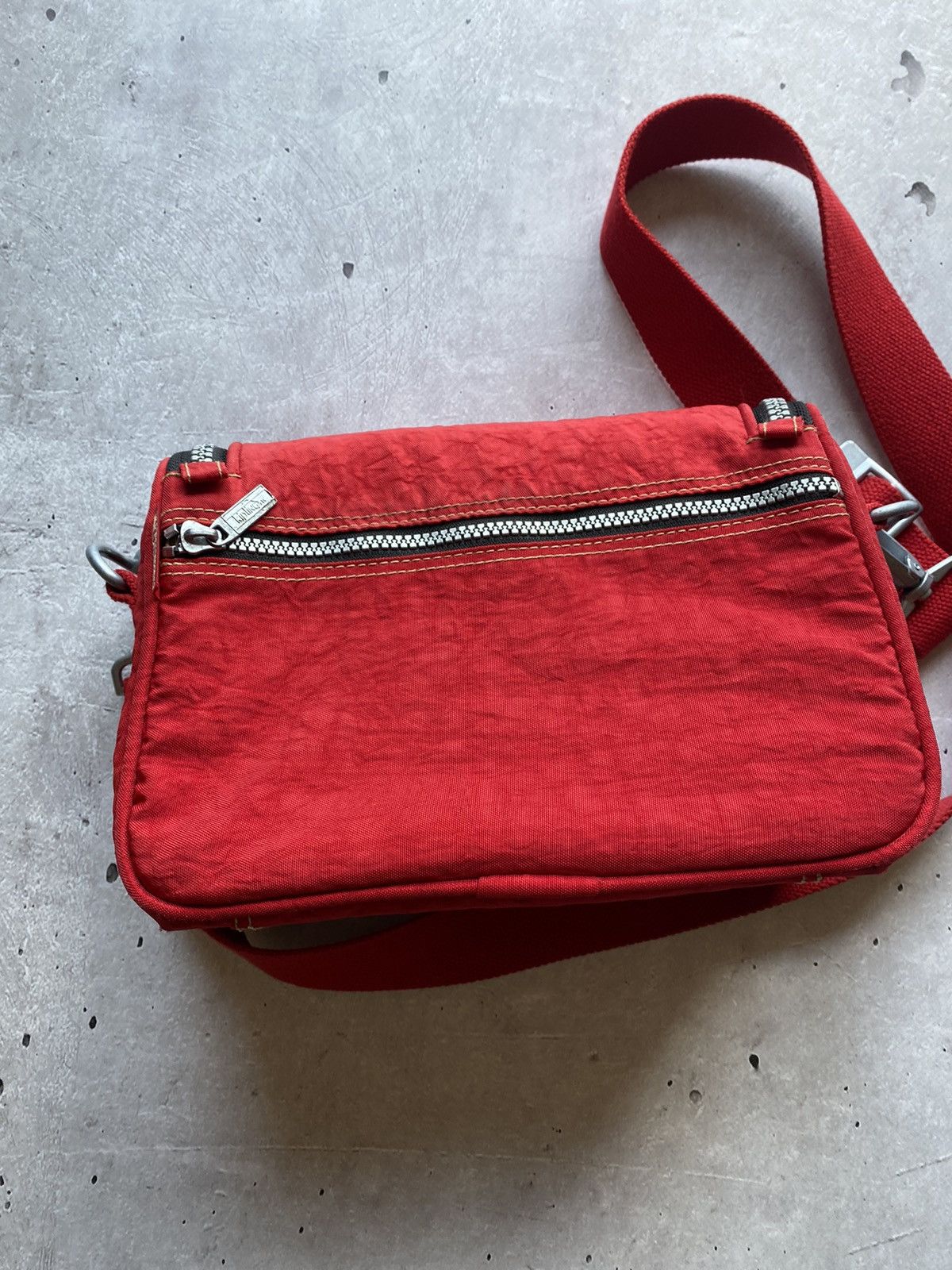 Japanese Brand × Vintage Vintage Y2K Rare Kipling Shoulder Bag Charm Bags Red Size ONE SIZE - 5 Thumbnail