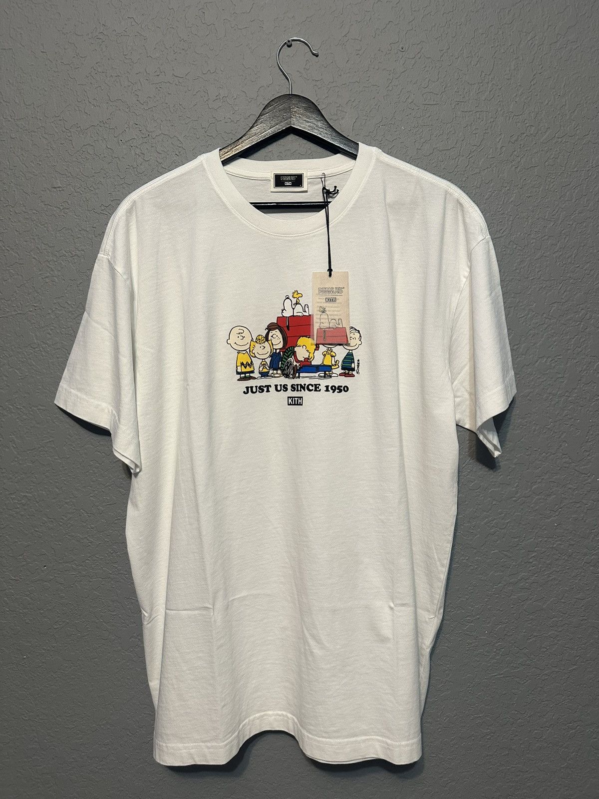 Kith Kith for Peanuts Just Us Since 1950 Tee Size US L / EU 52-54 / 3 - 3 Thumbnail