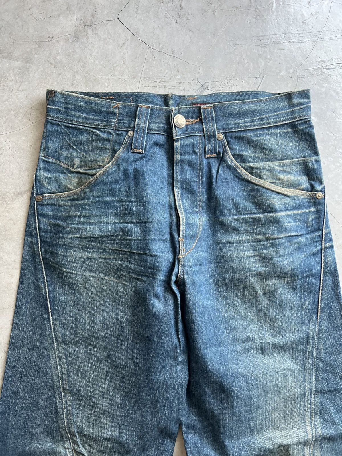 Levi's Levis Engineered Jeans Buckle Back Tag W28 Actual 30x30 Size US 28 / EU 44 - 3 Thumbnail