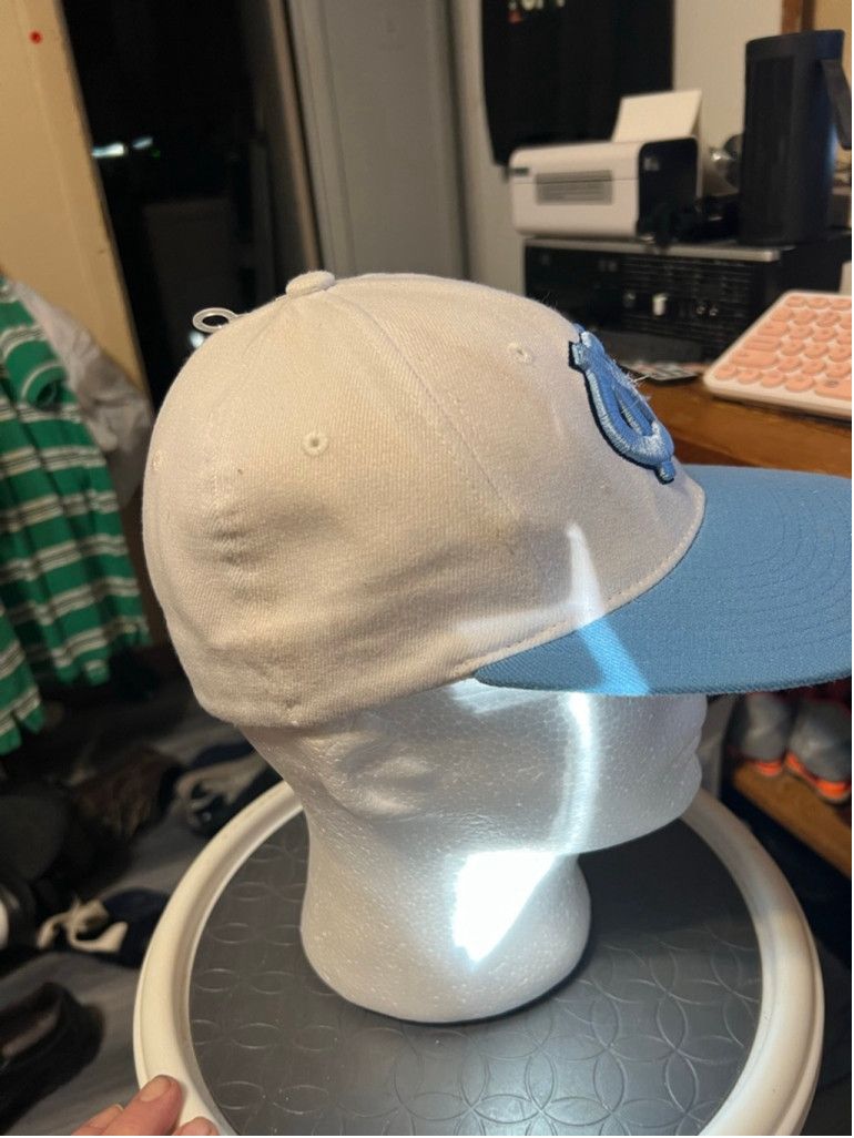 Zephyr Men's Zephyr UNC Tar Heels Hat White Blue Size 42 - 4 Thumbnail
