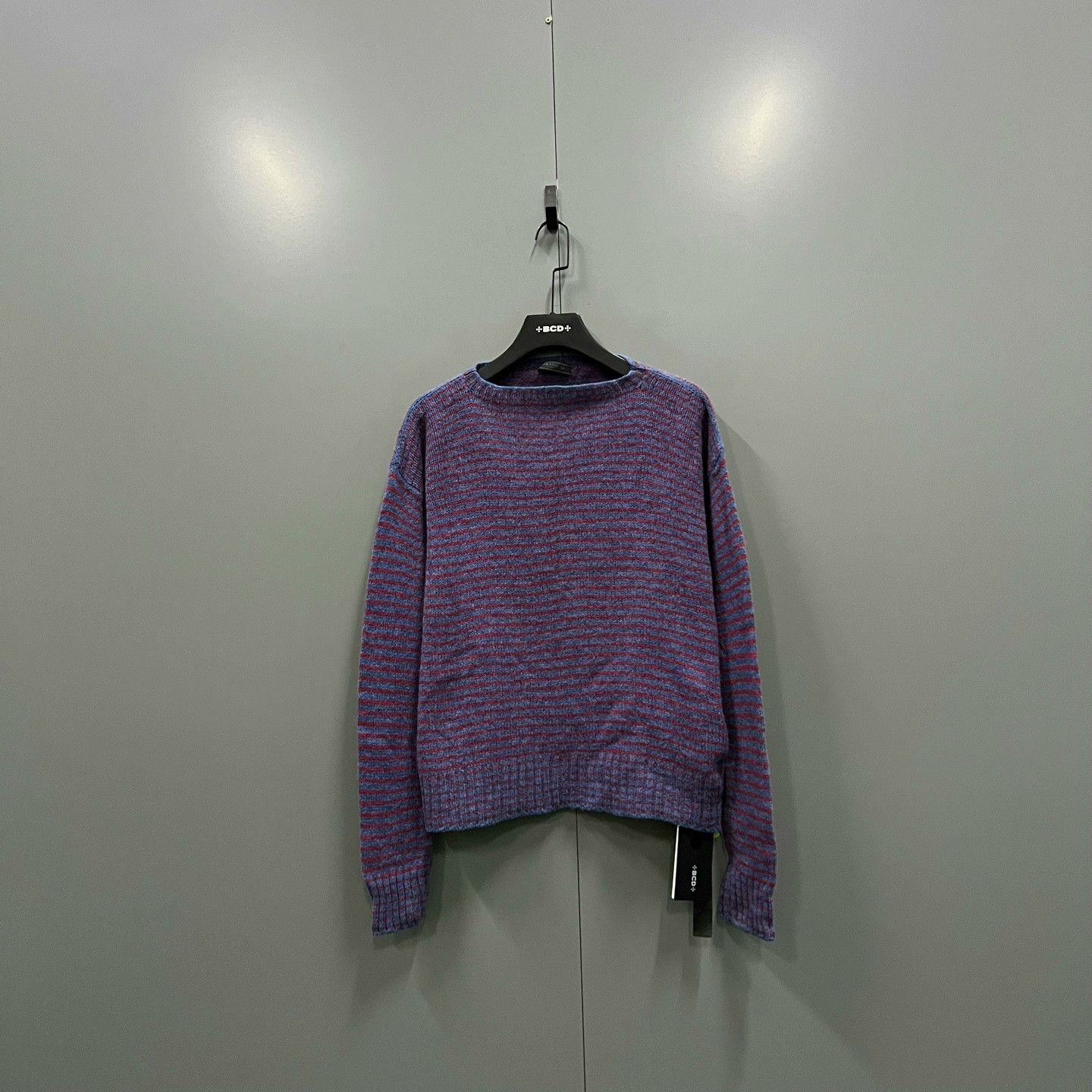 Prada PRADA Mixed Stripe Knit Sweater Size US L / EU 52-54 / 3 - 1 Thumbnail