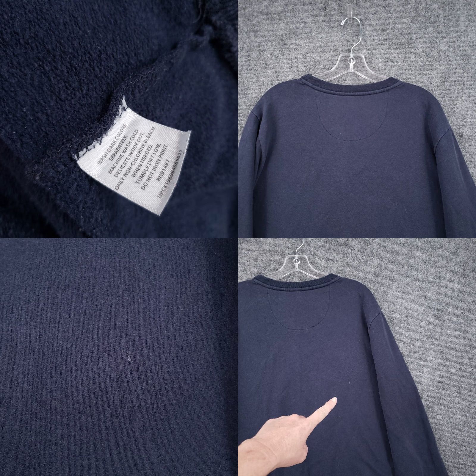 Vintage Guns N Roses Sweatshirt Mens M Medium Blue Graphic Print Rock Band Pullover Size US M / EU 48-50 / 2 - 8 Thumbnail