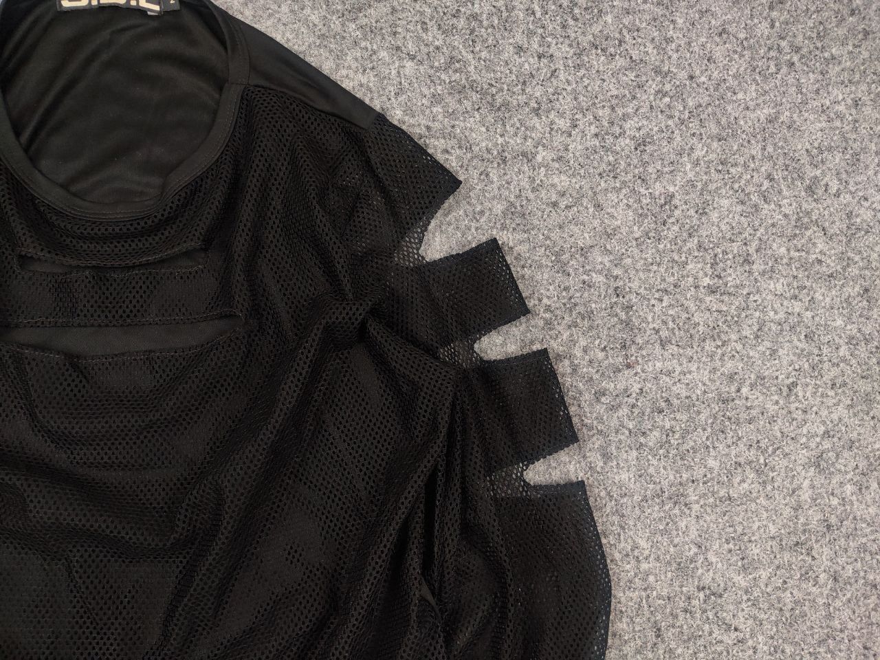 If Six Was Nine Vtg mesh long sleeve Avant Garde Y2K if six was nine Style Size US M / EU 48-50 / 2 - 8 Thumbnail