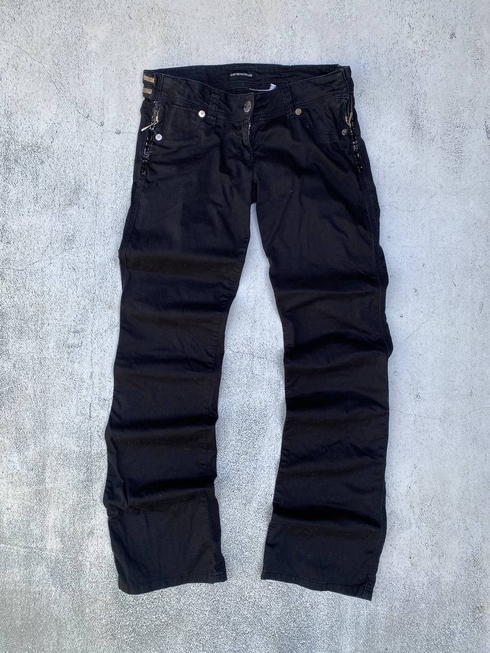 Emporio Armani Avant Garde Faded Vintage Jeans Pants