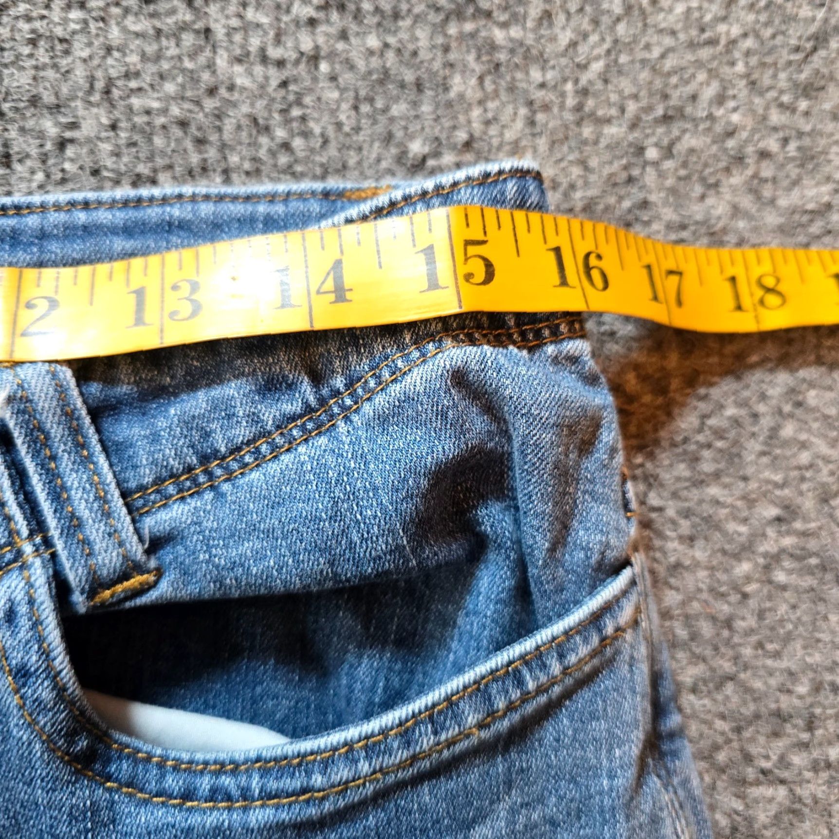 Habitat Habitat Jeans Womens Size 10 Blue Straight Boot Cut Stretch Casual Capsule Basic Jeans Size 32" / US 10 / IT 46 - 5 Thumbnail