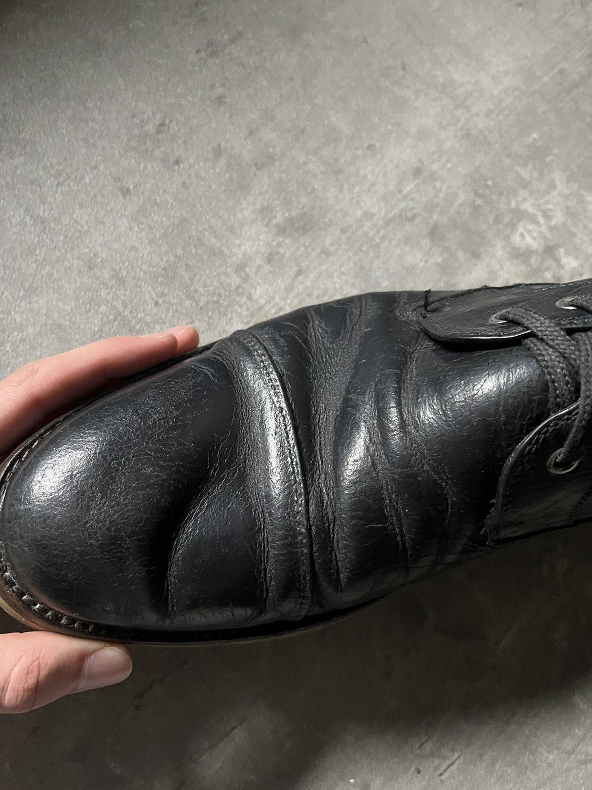Dolce & Gabbana Dolce & Gabbana leather black boots rare Size US 12 / EU 45 - 3 Thumbnail