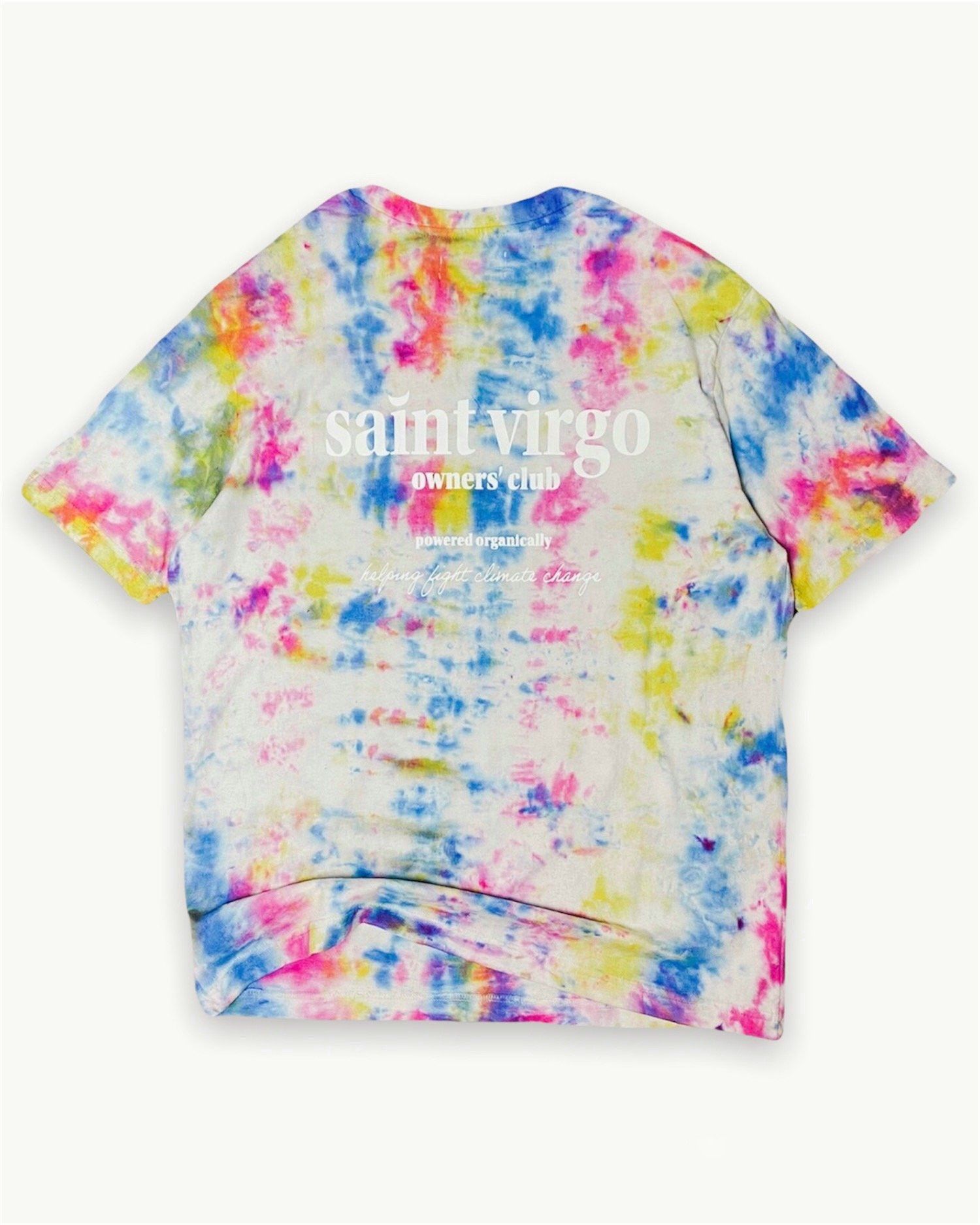 Saint Virgo Owners' Club T-Shirt - Multi Tie Dye - Medium
