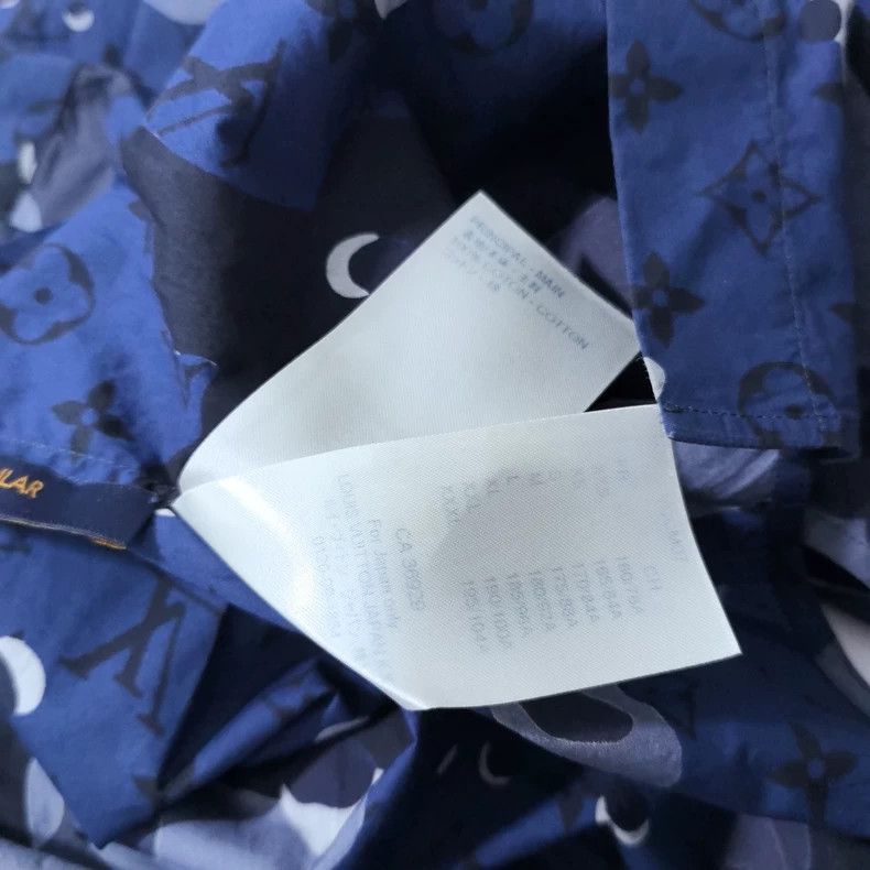 Louis Vuitton Louis Vuitton Camouflage Full Logo Shirt 2505-Nextarrow Size US L / EU 52-54 / 3 - 8 Thumbnail