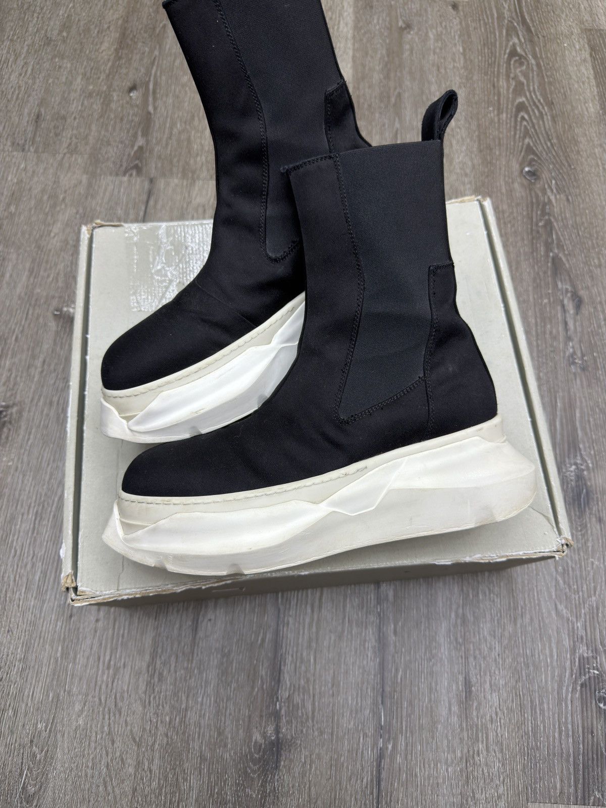 Rick Owens Rick Owens DRKSHDW Gethsemane Beatle Abstract Boot Size US 9 / EU 42 - 2 Thumbnail