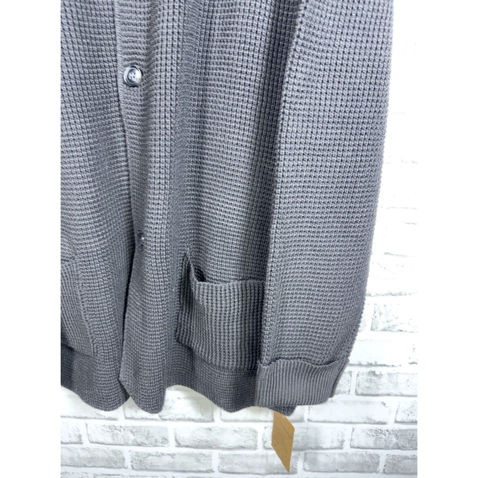 Brandblack VINTAGE MANLY Cardigan Sweater Mens XXL Black Size US XXL / EU 58 / 5 - 4 Thumbnail