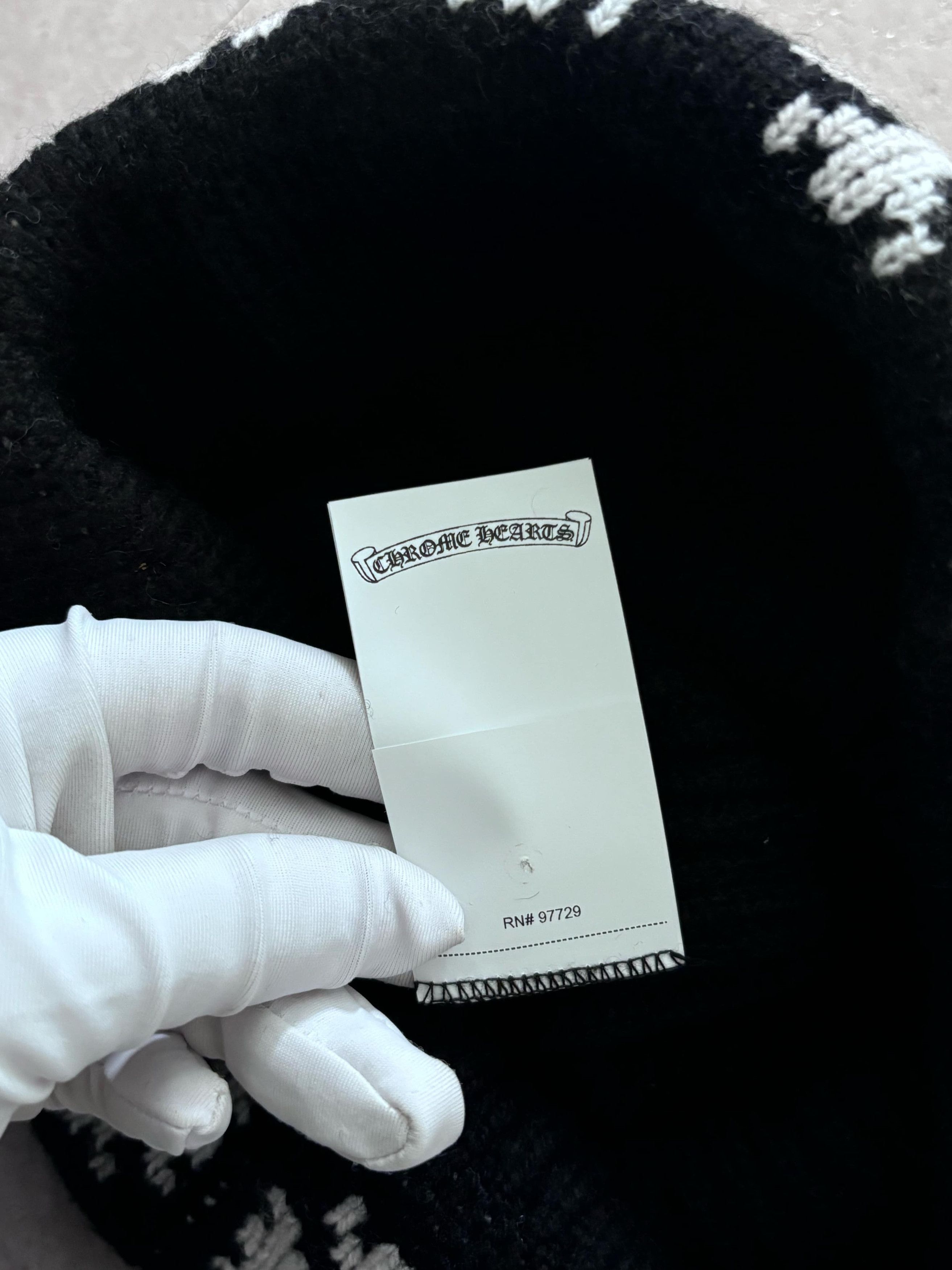 Chrome Hearts CHROME HEARTS Big Daddy Cashmere Beanie Size ONE SIZE - 5 Thumbnail