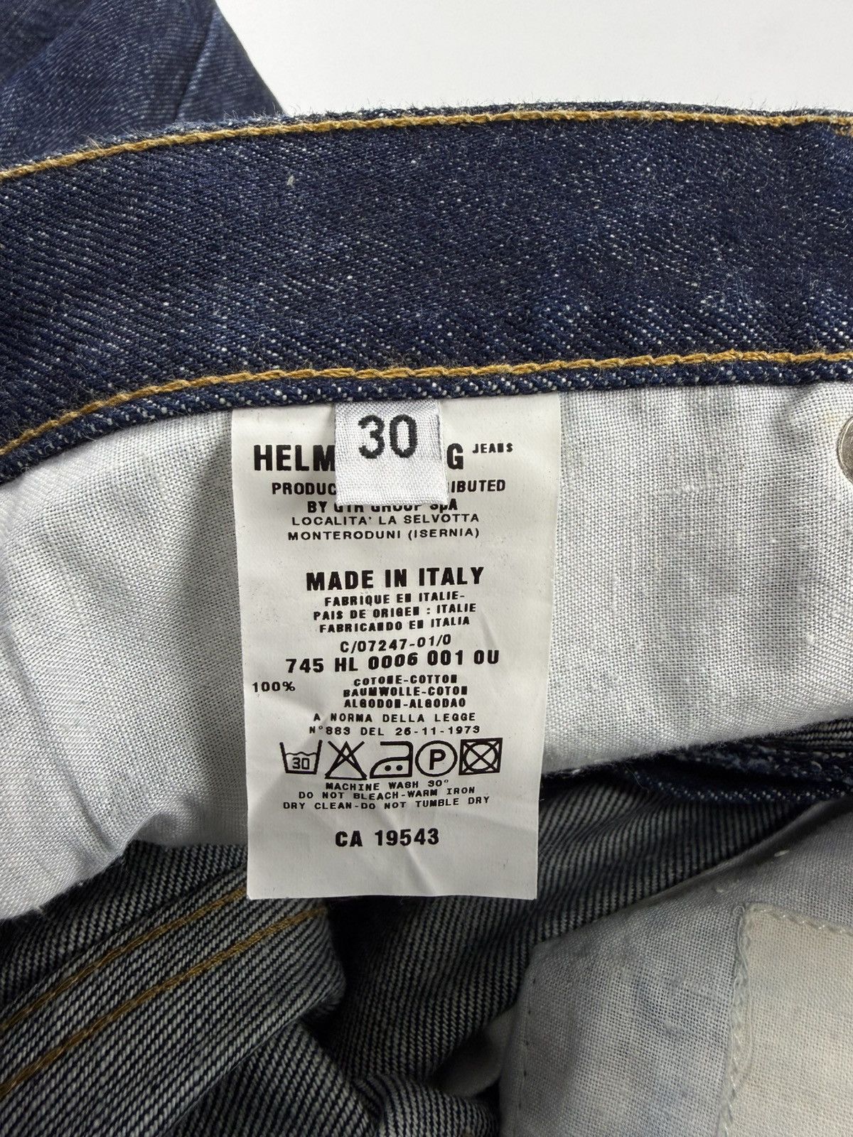 Helmut Lang Helmut Lang Boot Cut Classic Denim Size US 30 / EU 46 - 10 Thumbnail