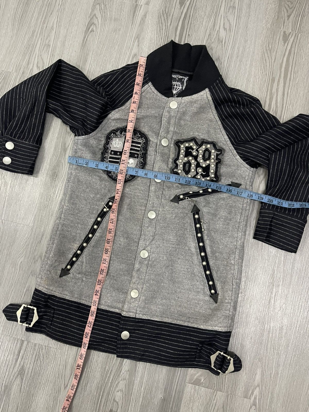 Seditionaries Algonquins Bondage Ghotic studded Bomber Jcket Size M / US 6-8 / IT 42-44 - 8 Thumbnail