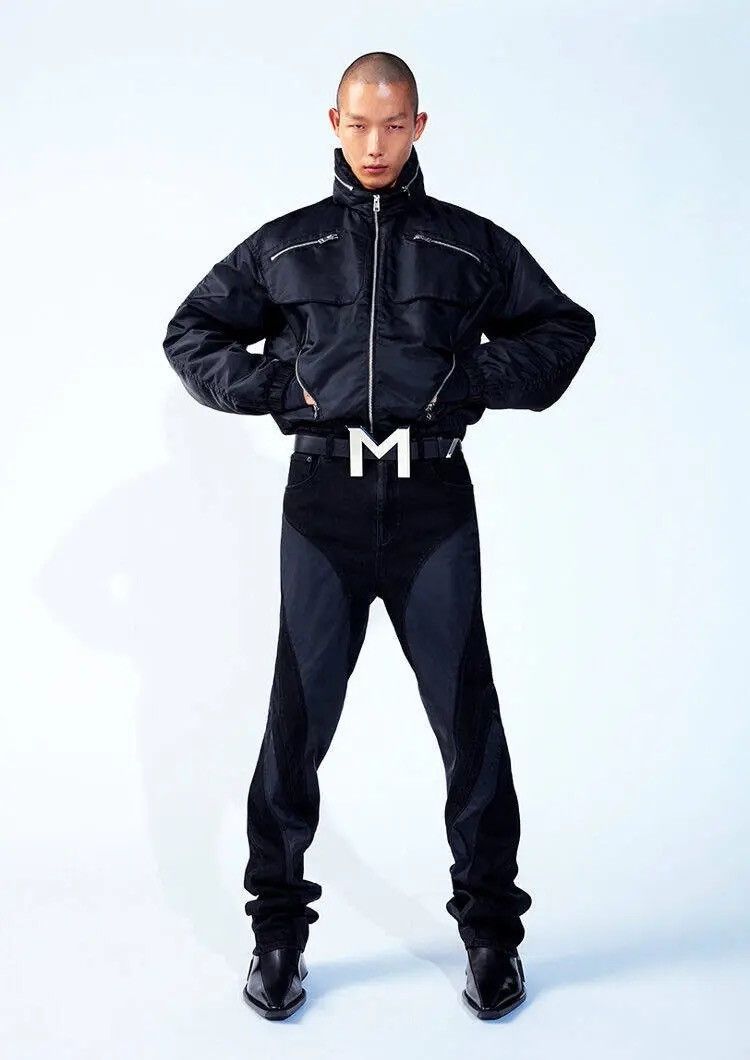 Mugler Mugler x H&M Nylon Bomber Jacket Size S Size US S / EU 44-46 / 1 - 3 Thumbnail