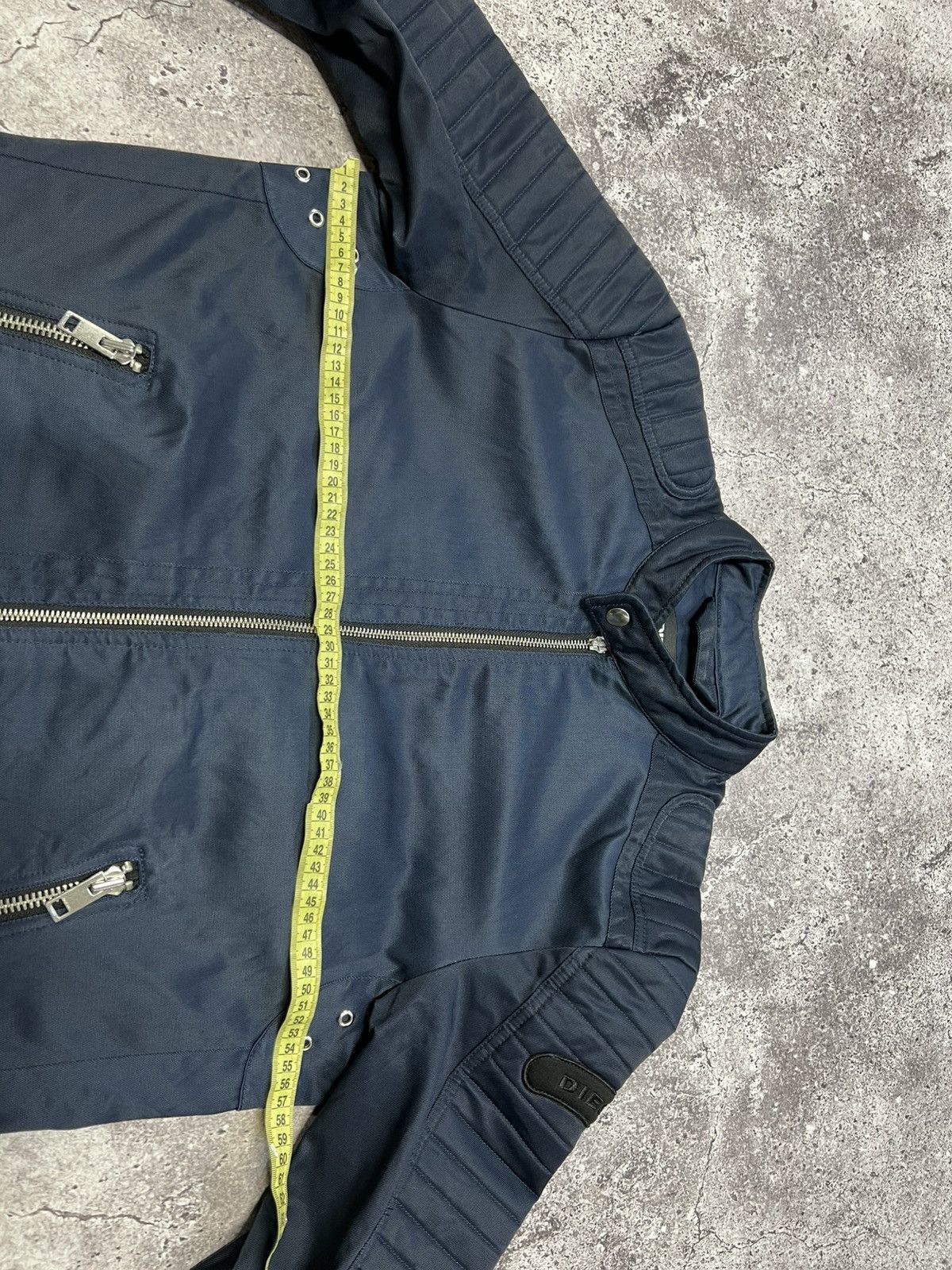 Diesel Vintage Y2K Diesel Biker Jacket Streetwear 90s Style Size US L / EU 52-54 / 3 - 19 Thumbnail