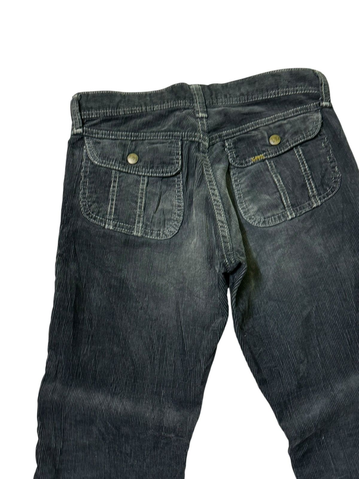 Hysteric Glamour × Lee VINTAGE LEE CORDUROY BLACK FADED Size US 27 - 11 Thumbnail