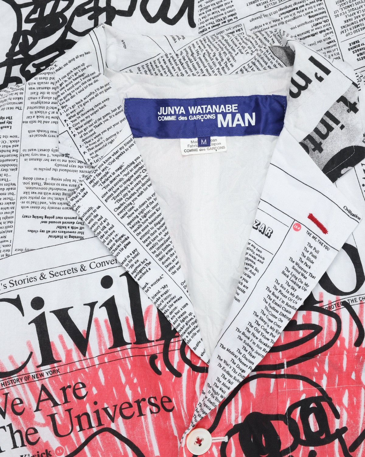 Junya Watanabe Civilization Newspaper blazer Size US M / EU 48-50 / 2 - 3 Thumbnail