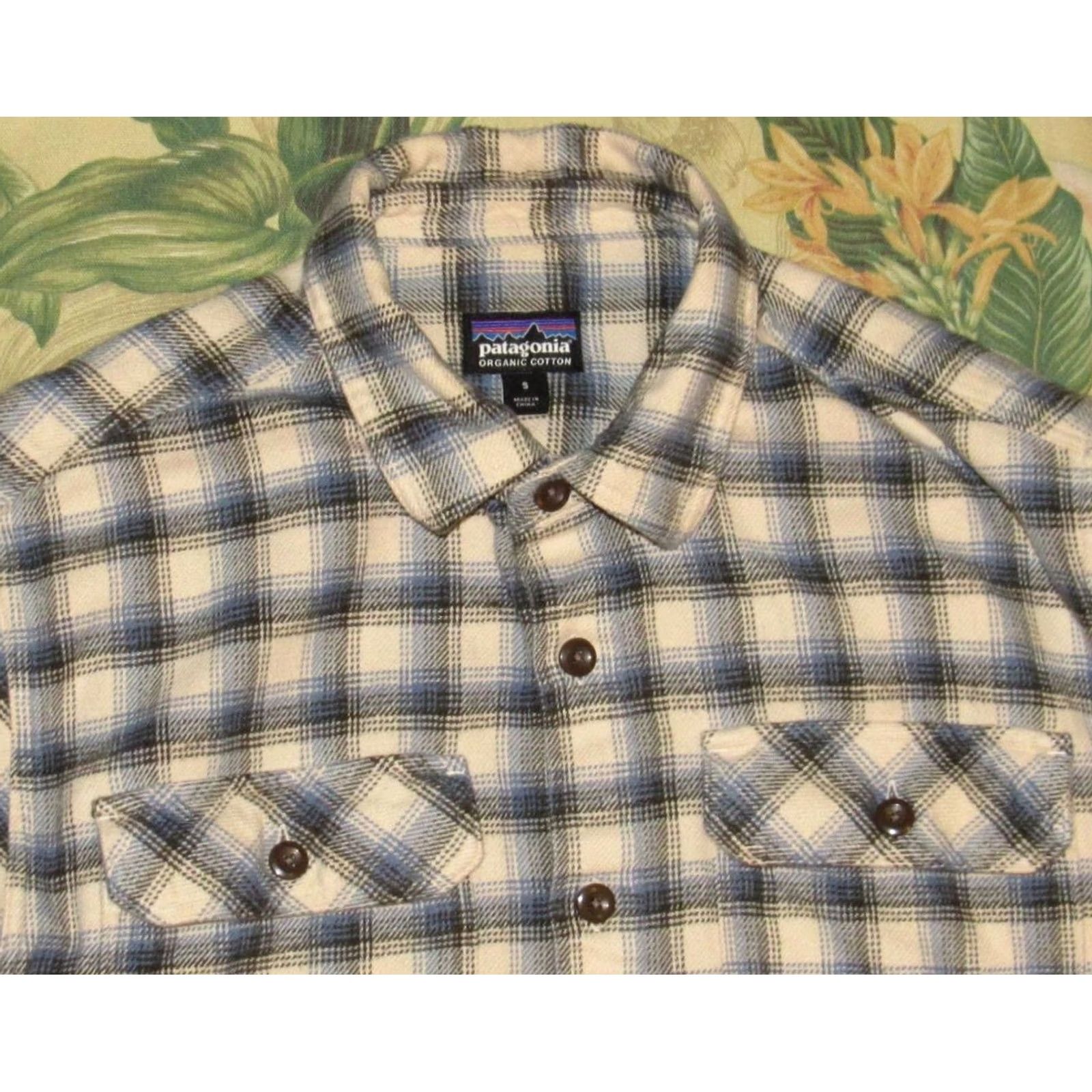 Patagonia Patagonia Plaid Long Sleeve Button Down Fjord Flannel Shirt Small Mens XS? Size US S / EU 44-46 / 1 - 2 Thumbnail