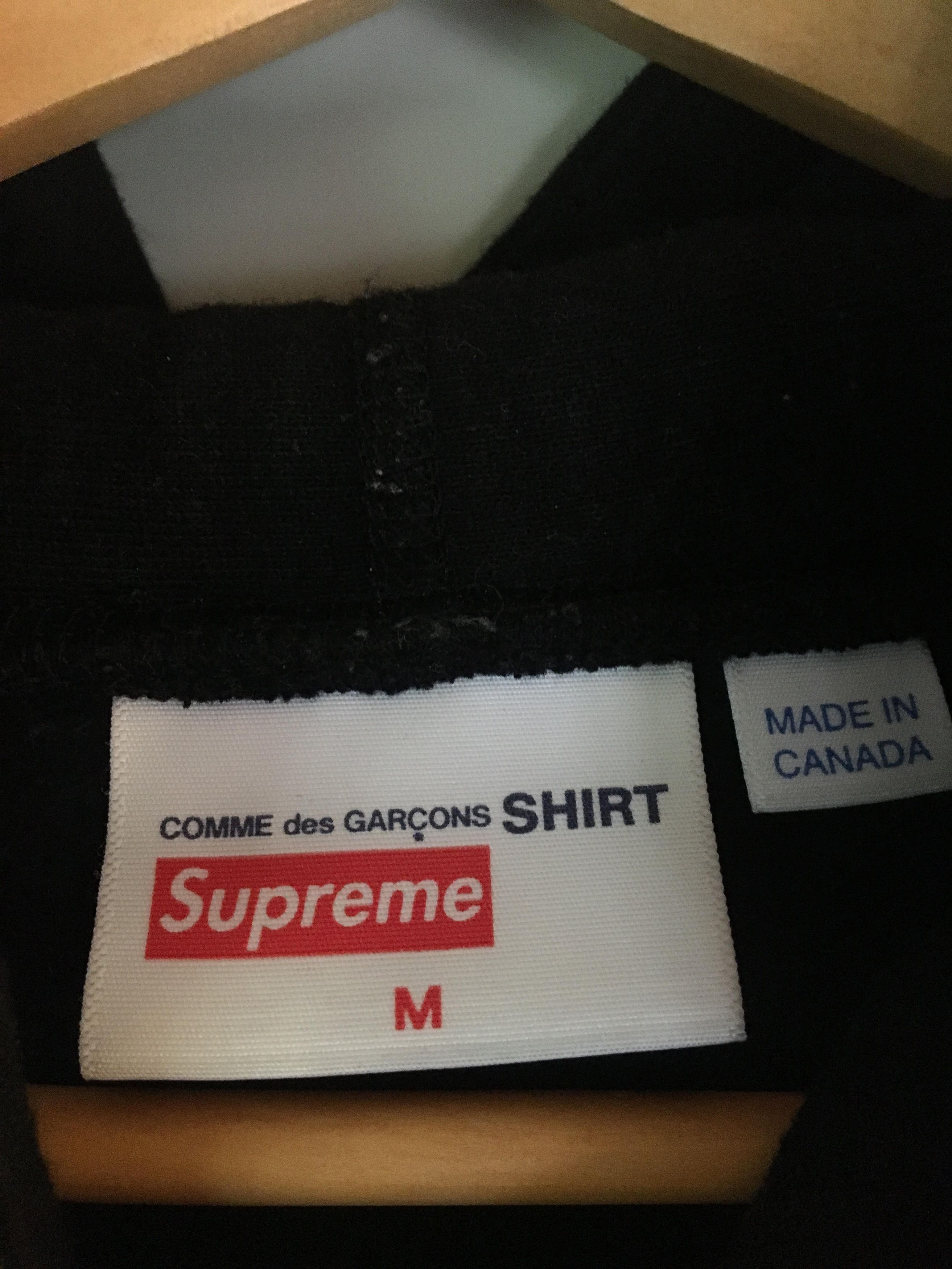 Supreme Supreme x Comme des Garcons - Box Logo Hoodie SS17 Size US M / EU 48-50 / 2 - 3 Thumbnail