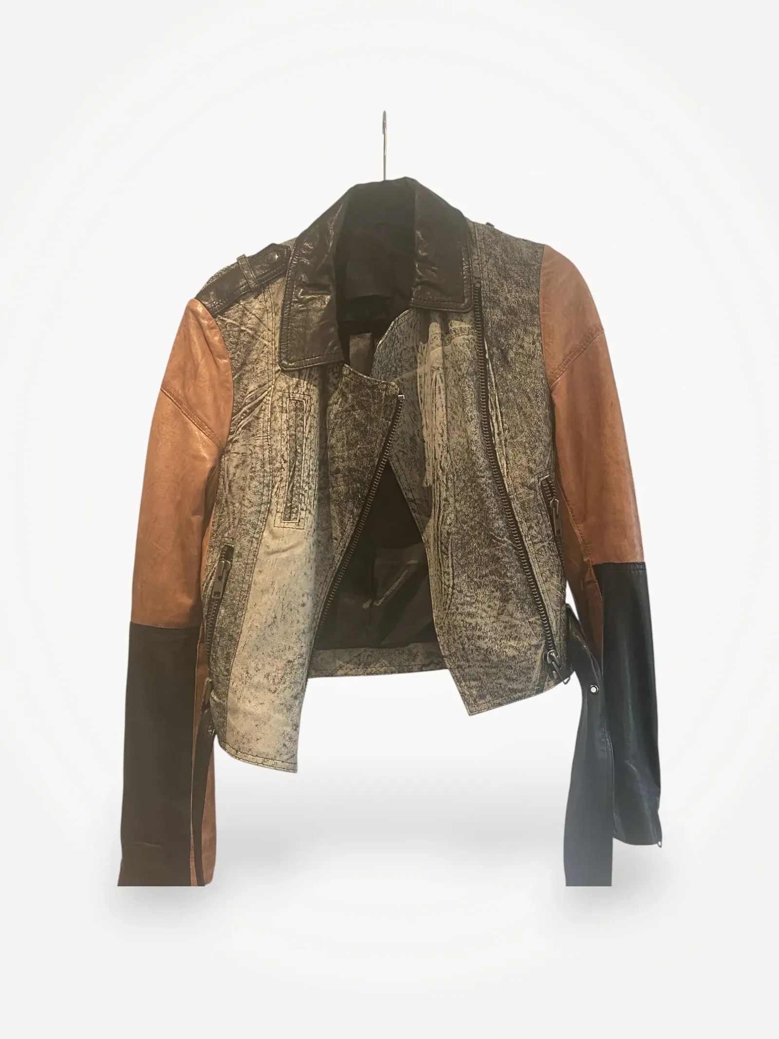 Gestuz Gestuz Leather Jacket Size S / US 4 / IT 40 - 1 Thumbnail