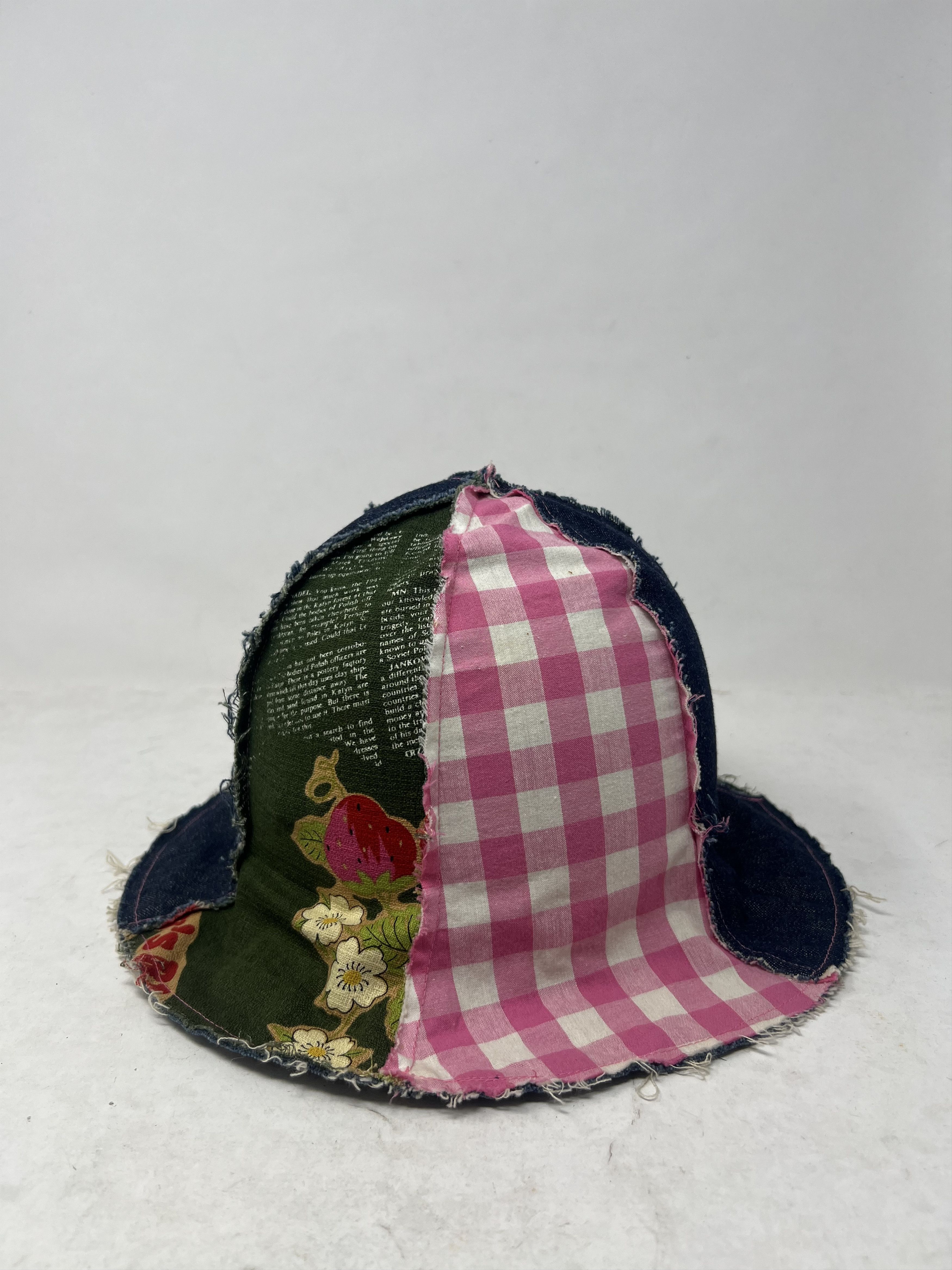Seditionaries Sashiko Boro Patchwork Shinji Abe Denim Hat Size ONE SIZE - 2 Thumbnail