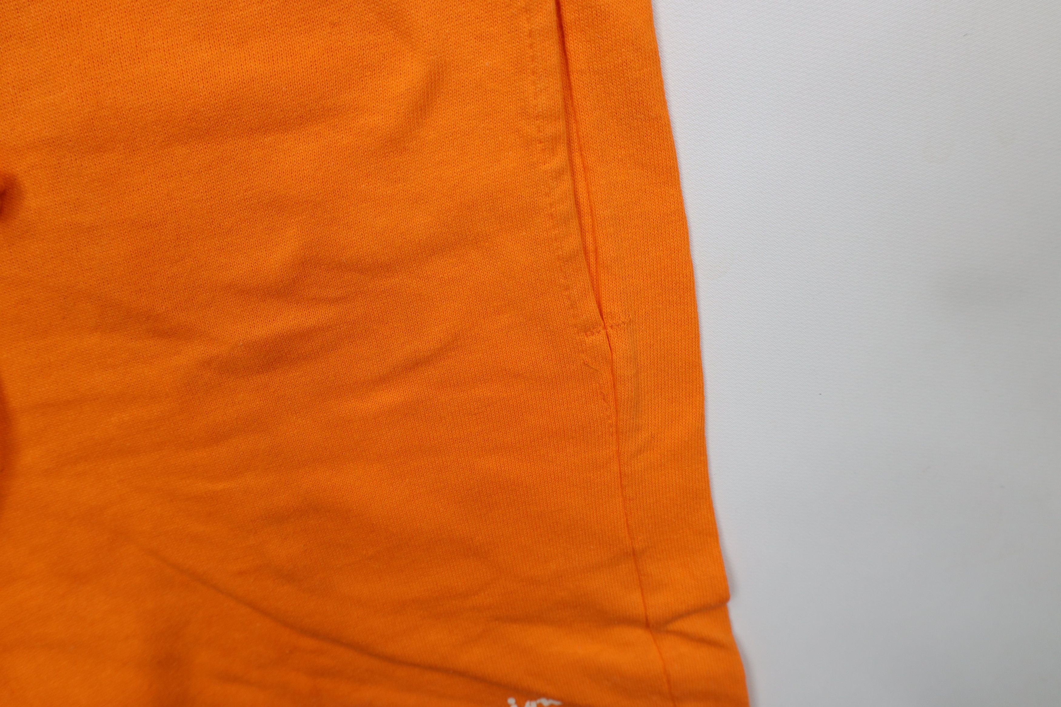 Champion × Vintage Vintage 90s Champion Knee Jersey Knit Shorts Orange USA Size US 30 / EU 46 - 8 Thumbnail