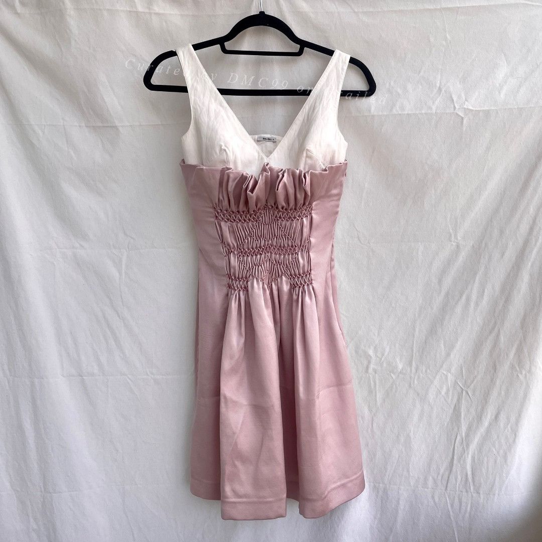 Miu Miu Miu Miu 2012SS Pink Ballet Corset Dress Size XS / US 0-2 / IT 36-38 - 1 Thumbnail