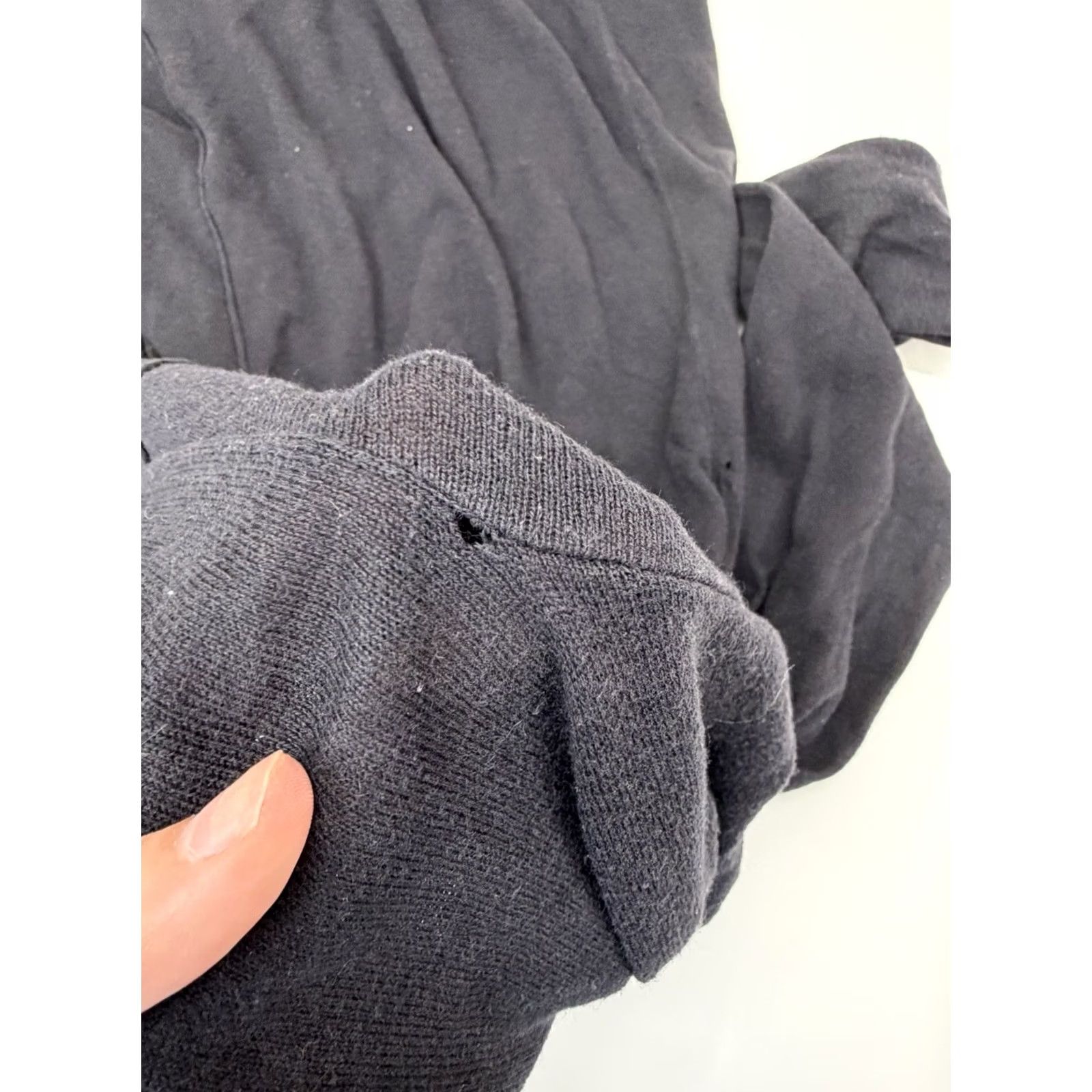 Express Express Womens Sweater Cardigan Size XL Black Long Sleeve Open Front Size XL / US 12-14 / IT 48-50 - 4 Thumbnail