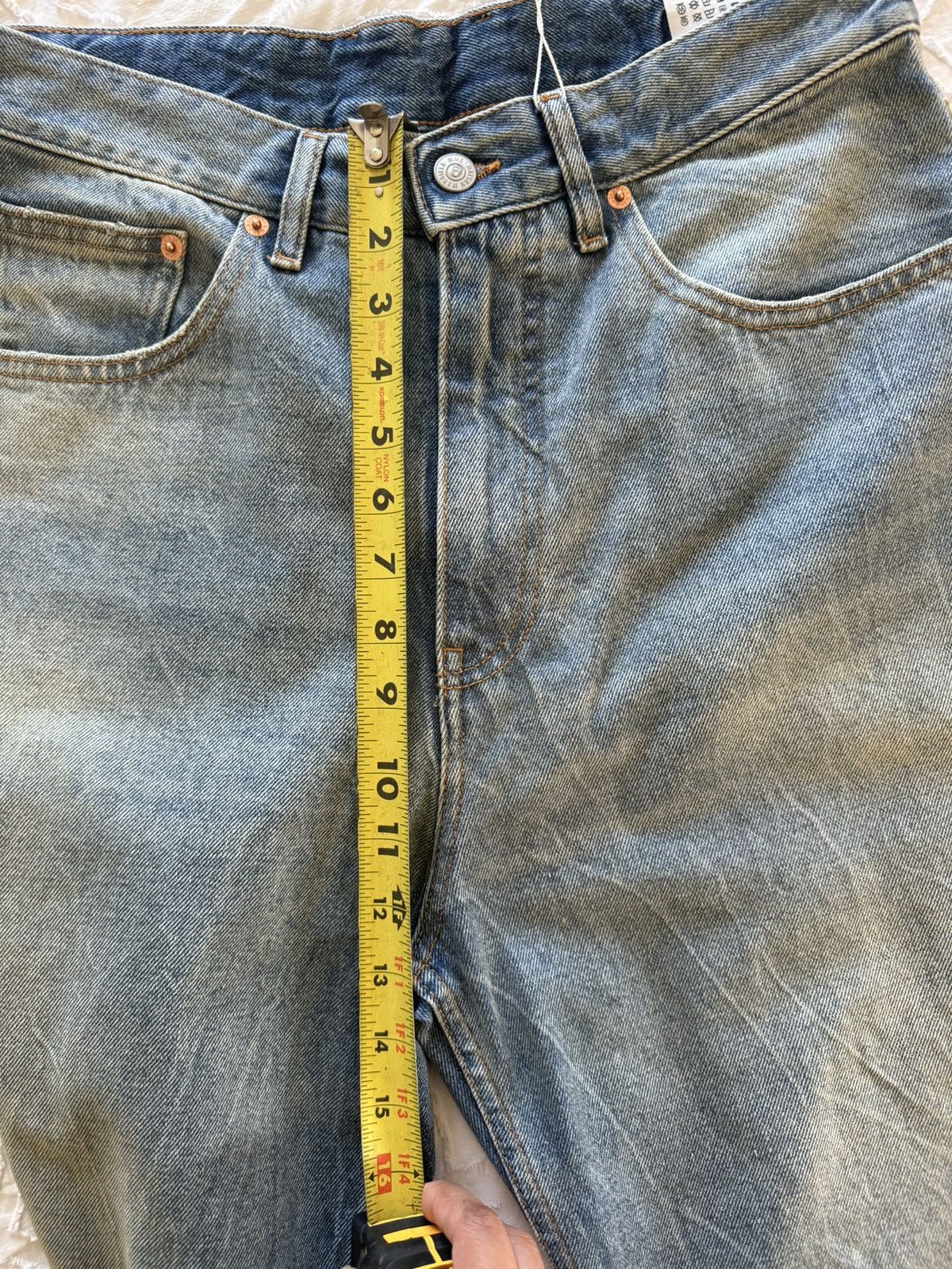 Balenciaga MM6 maison margiela blue oversized jeans Size US 28 / EU 44 - 9 Thumbnail