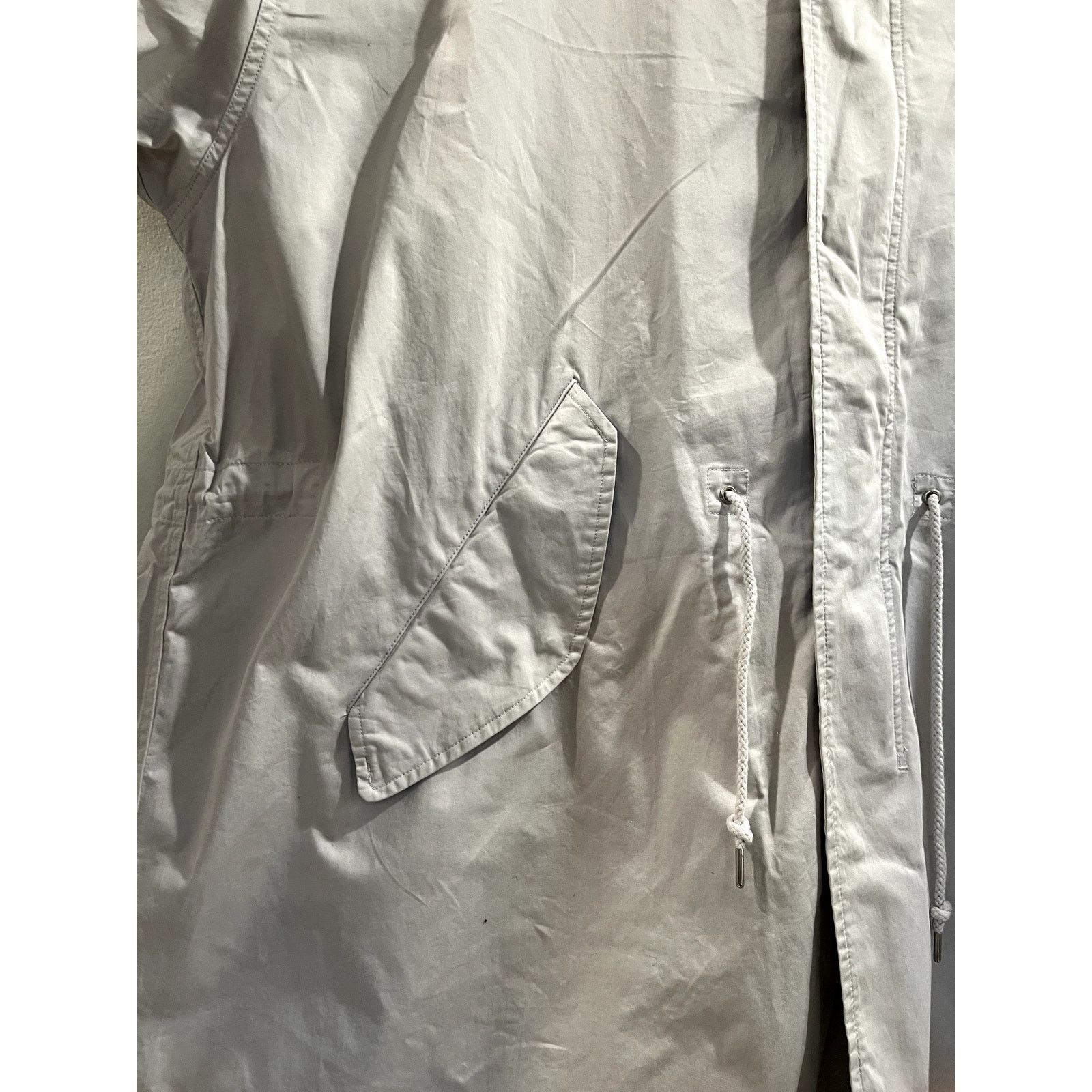 Beams Plus Beams — Hooded Mod Coat in Light Grey — Large Size US L / EU 52-54 / 3 - 2 Thumbnail