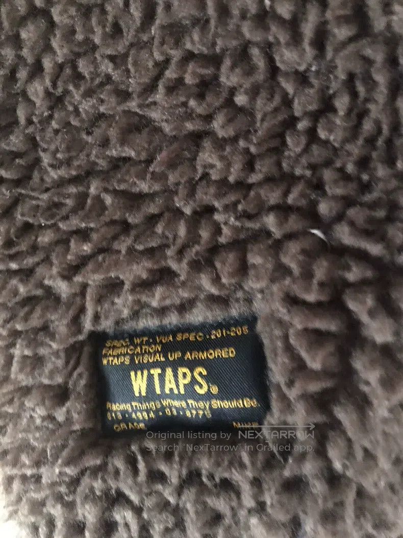 Wtaps Wtaps Brown fleece coat Size US M / EU 48-50 / 2 - 4 Thumbnail