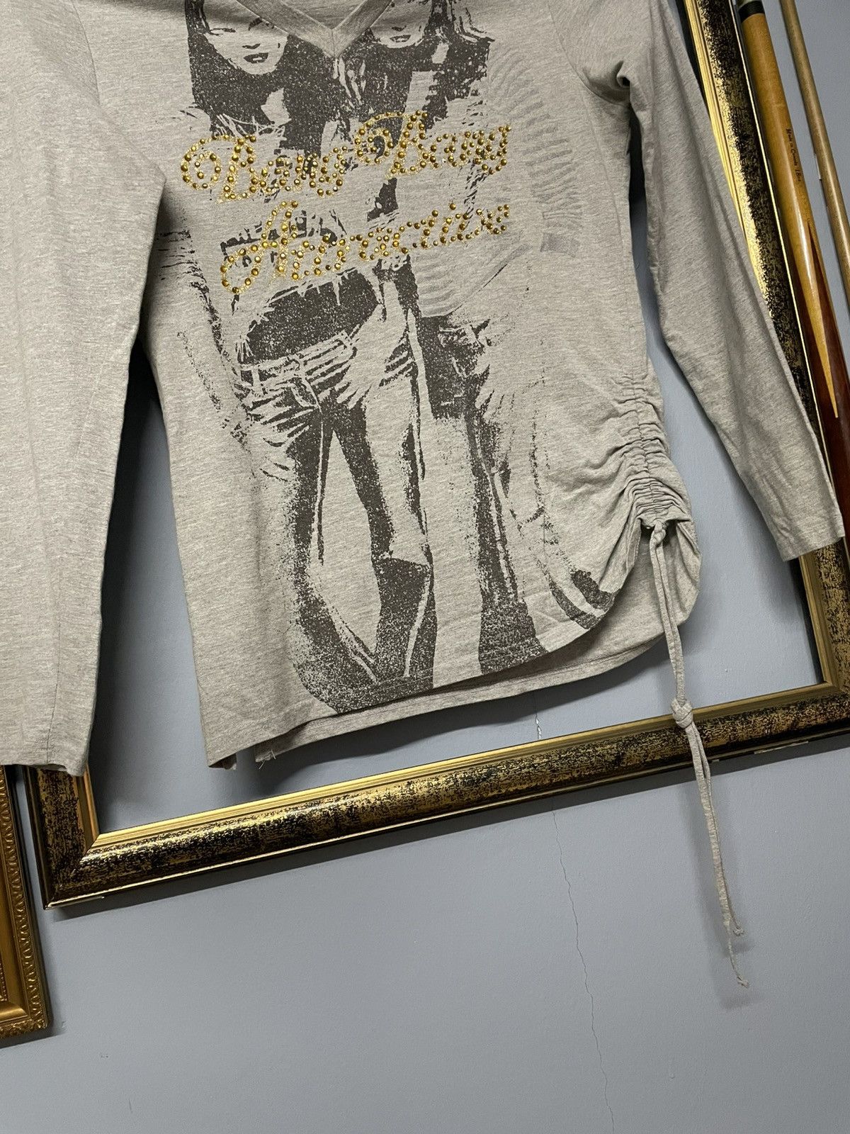 Hysteric Glamour Vintage 1990s Japan Designer Bang Bang Hysteric Girl Tshirt Size US S / EU 44-46 / 1 - 4 Thumbnail