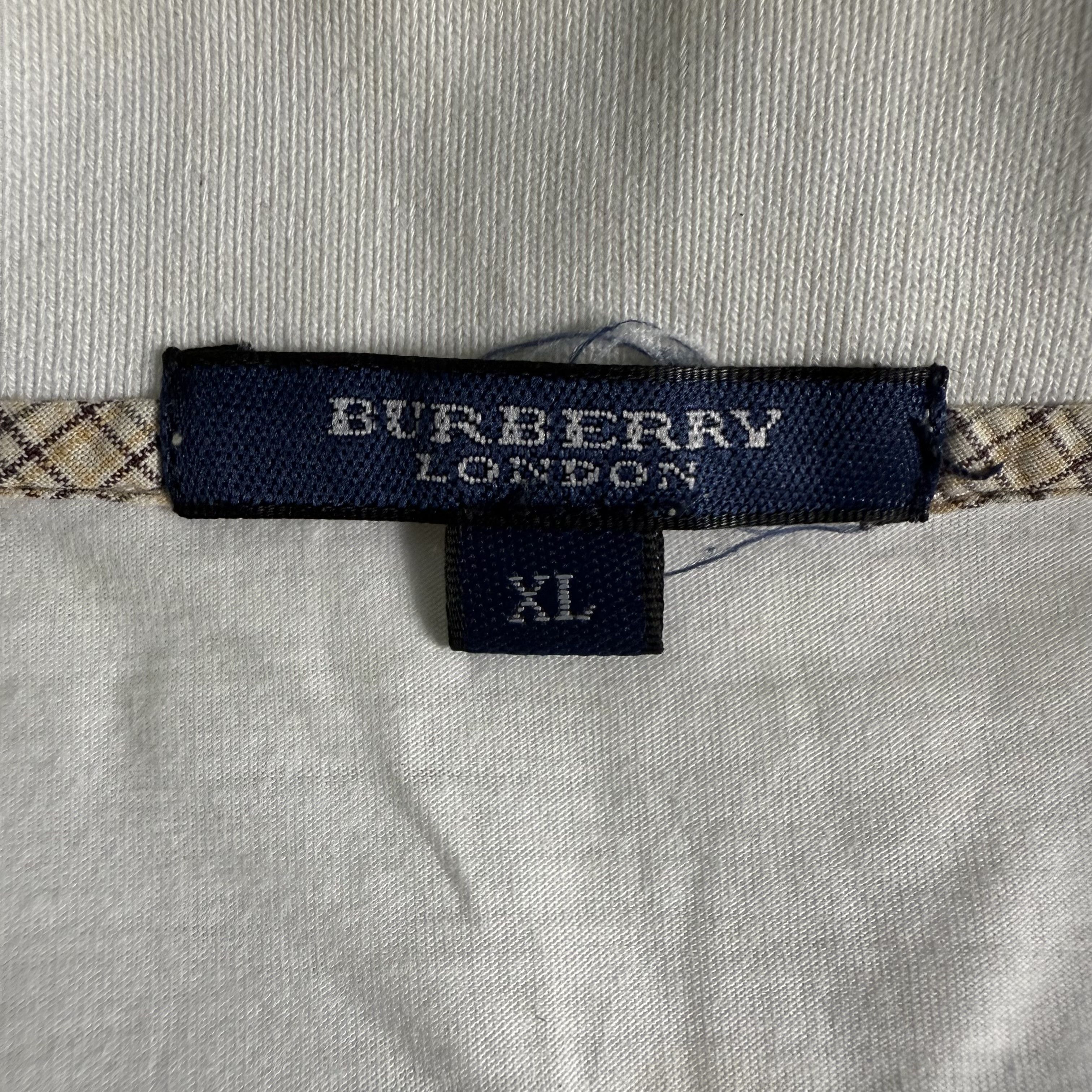 Burberry 🔥RARE🔥Burberry London Luxury Polo Shirt Size US XL / EU 56 / 4 - 7 Thumbnail