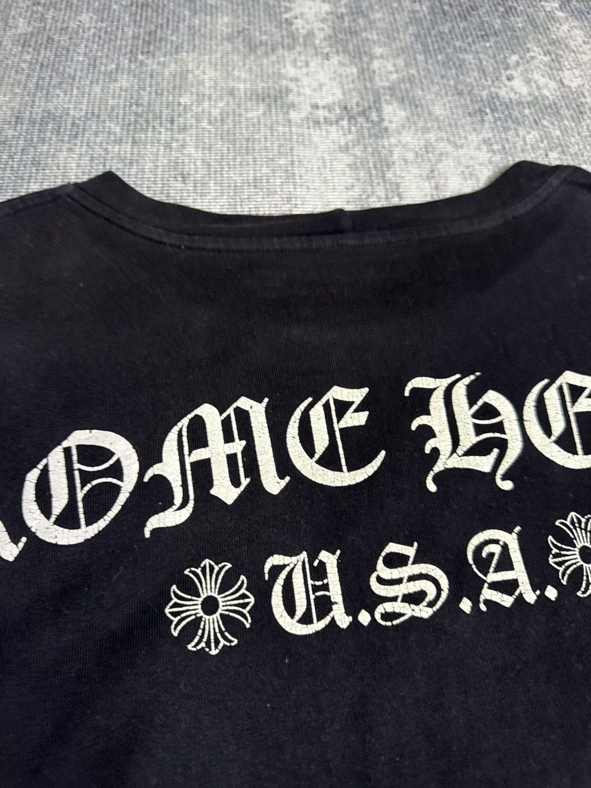 Chrome Hearts RARE! VIRGIL CHROME FLORAL LONG SLEEVES Size US XL / EU 56 / 4 - 10 Thumbnail