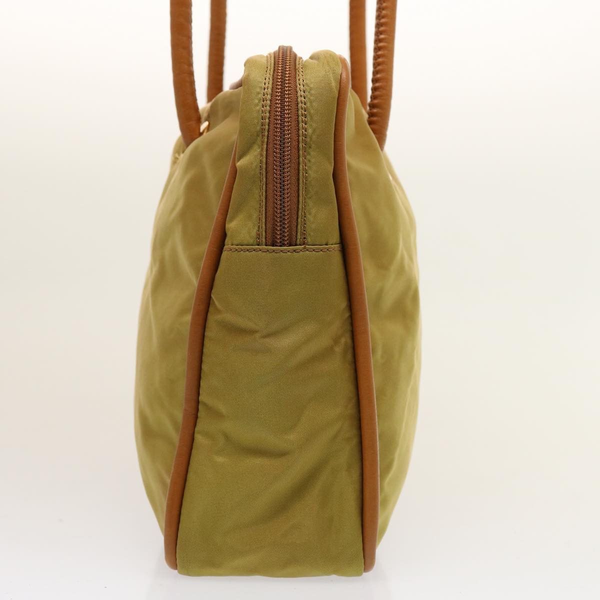 Celine CELINE Shoulder Bag Nylon Khaki Size ONE SIZE - 3 Thumbnail