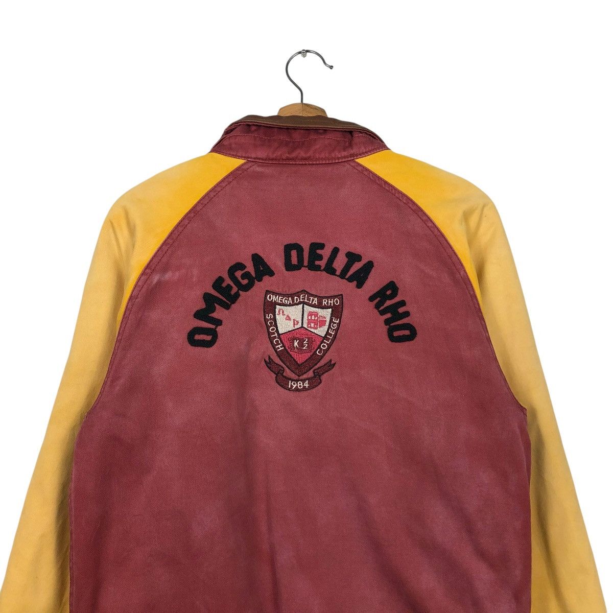 Pelle Pelle 🔥VINTAGE GENUINE LEATHER JACKET SCOTCH & SODA EMBROIDERY Size US S / EU 44-46 / 1 - 11 Thumbnail